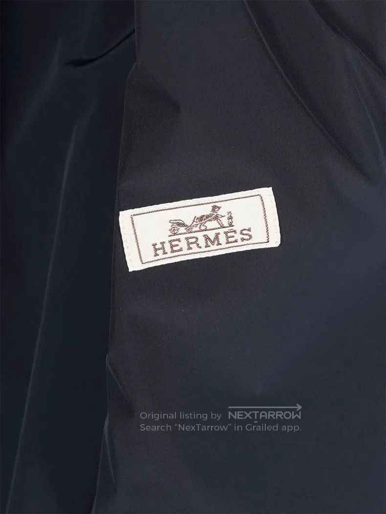 Hermes Hermes Baseball Collar Jacket with Thin Cotton Filling Size US M / EU 48-50 / 2 - 6 Thumbnail