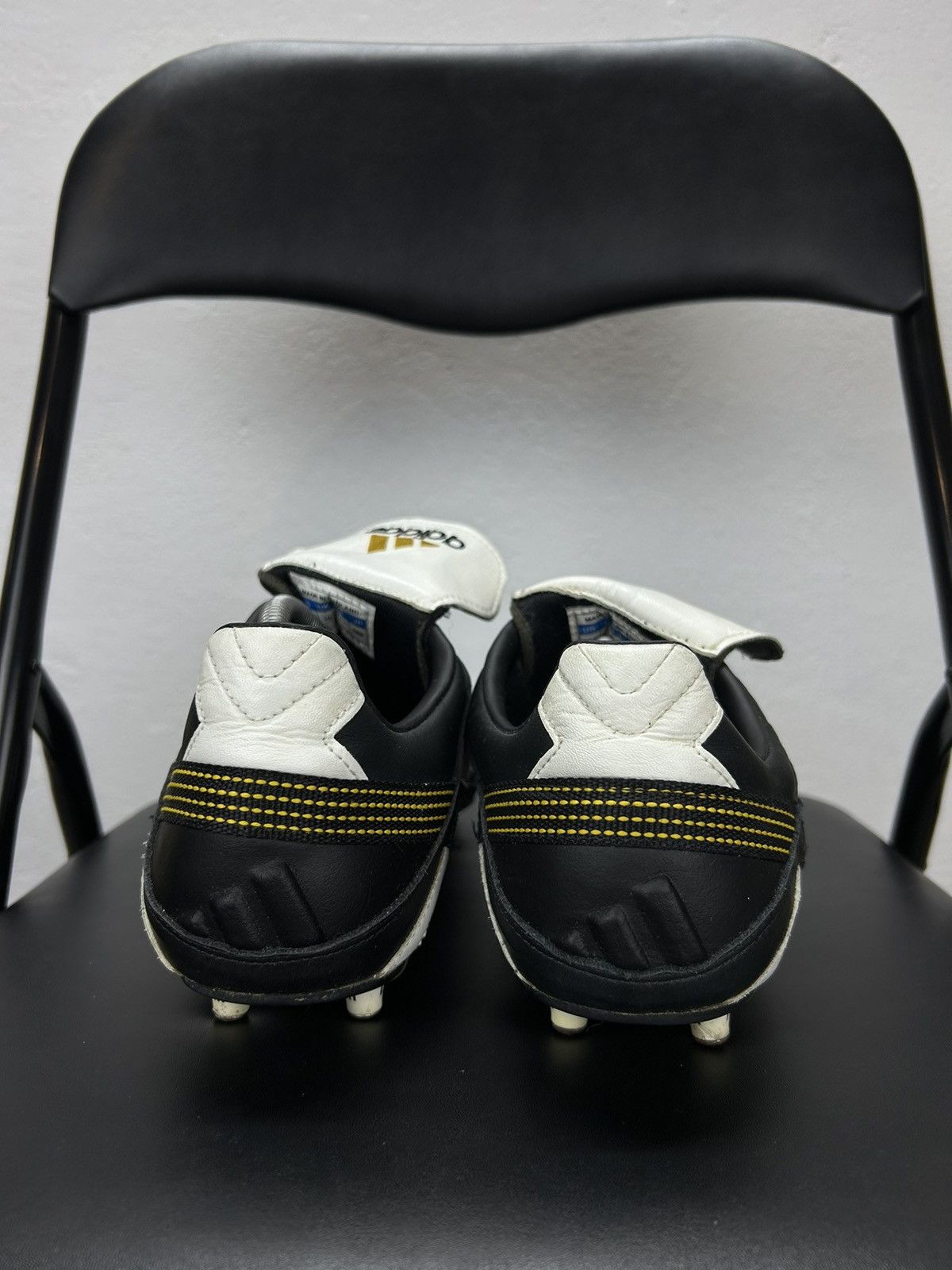 Adidas × Vintage ADIDAS AZTECA CUP SG FOOTBALL BOOTS RARE PAIR (1997) sz 44,5 Size US 11.5 / EU 44-45 - 3 Thumbnail