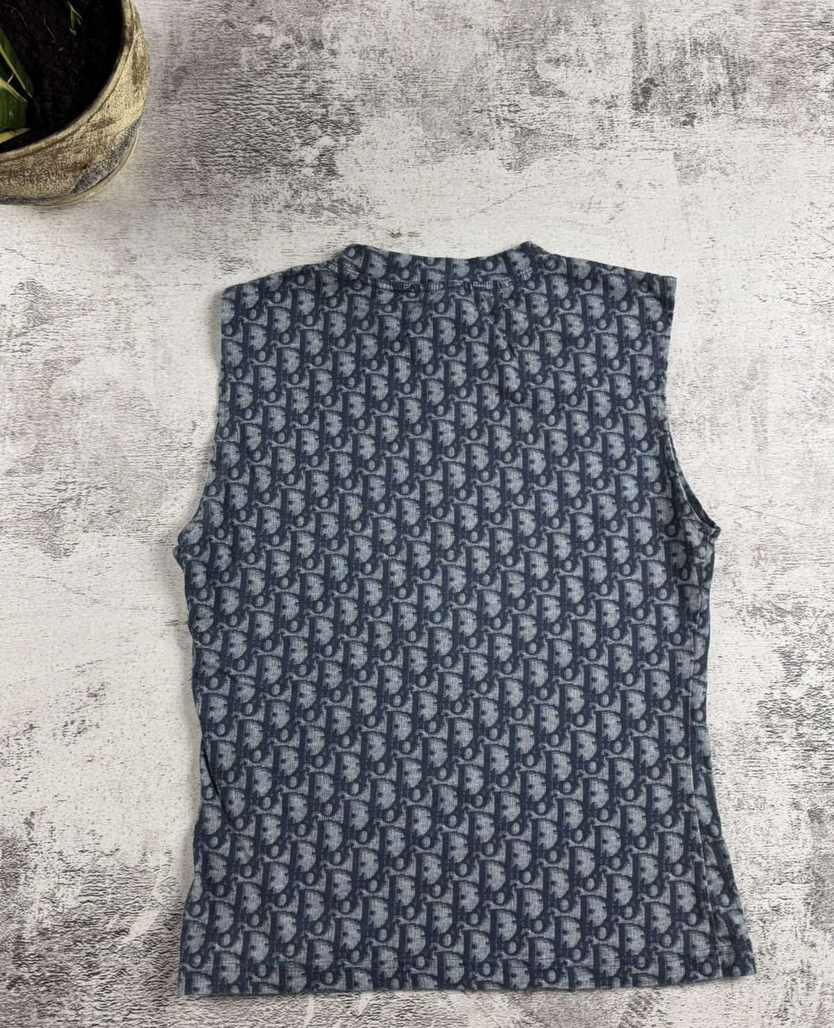 Dior Christian Dior 2005 Boutique Jadore Monogram Sleeveless Tank Trotter Top Size S / US 4 / IT 40 - 15 Thumbnail