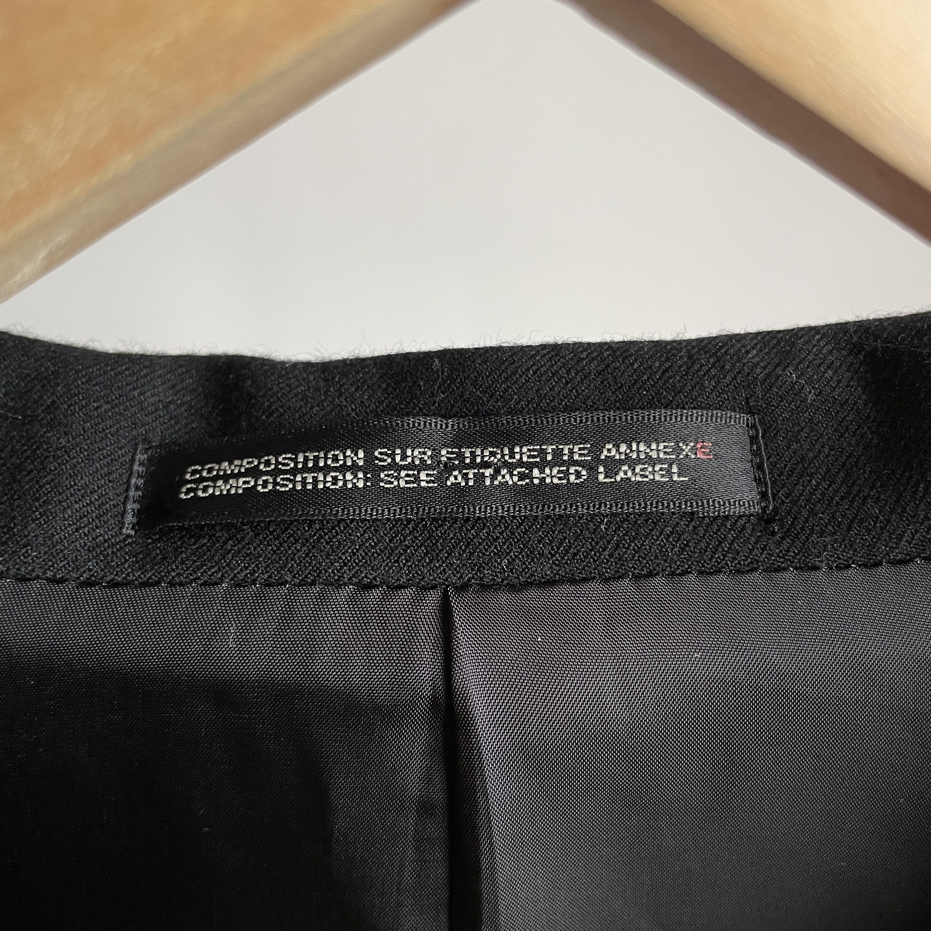 Yohji Yamamoto Y's Yohji Yamamoto AW 2010 Womens Drawstring Hem Wool Blazer Size M / US 6-8 / IT 42-44 - 11 Thumbnail