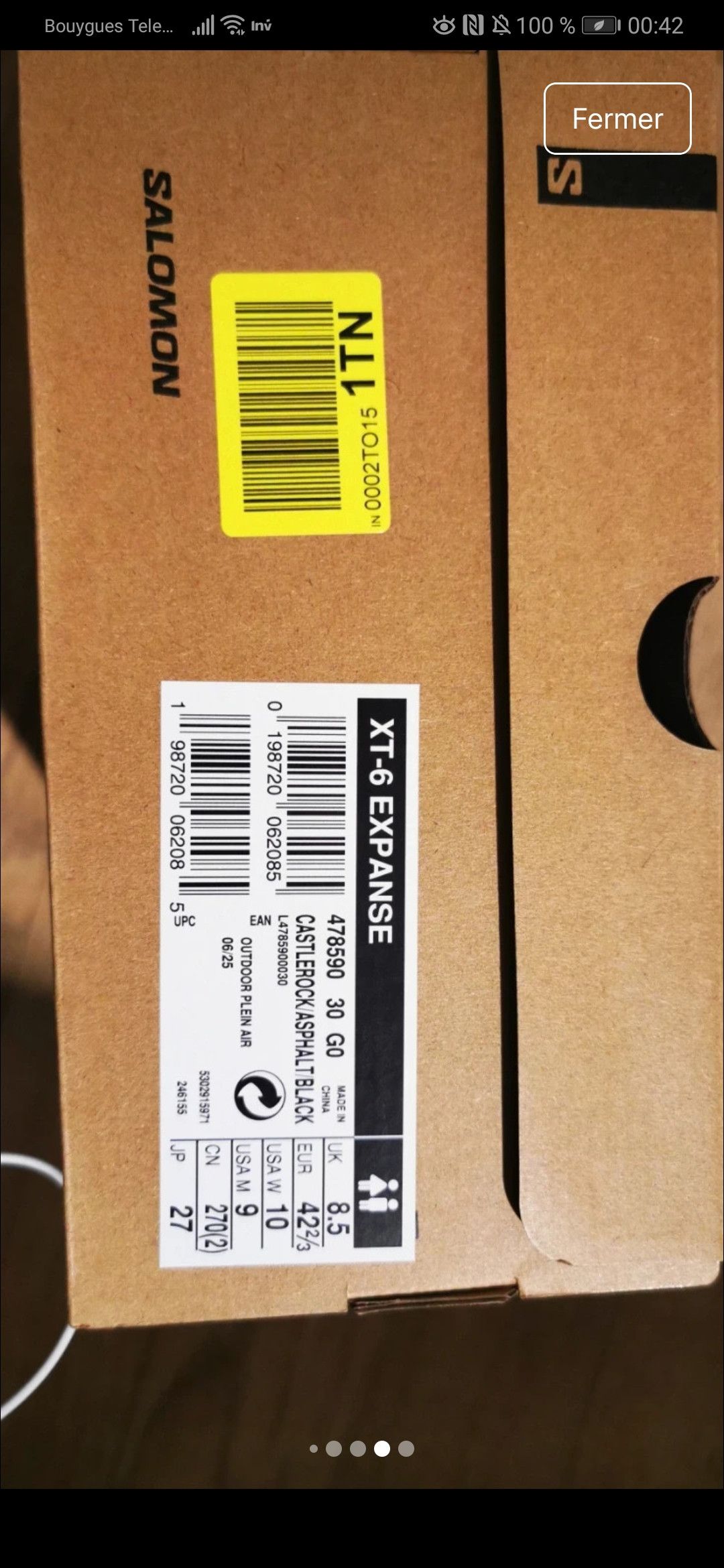 Salomon NIB Salomon xt - 6 expanse Size US 9.5 / EU 42-43 - 3 Thumbnail