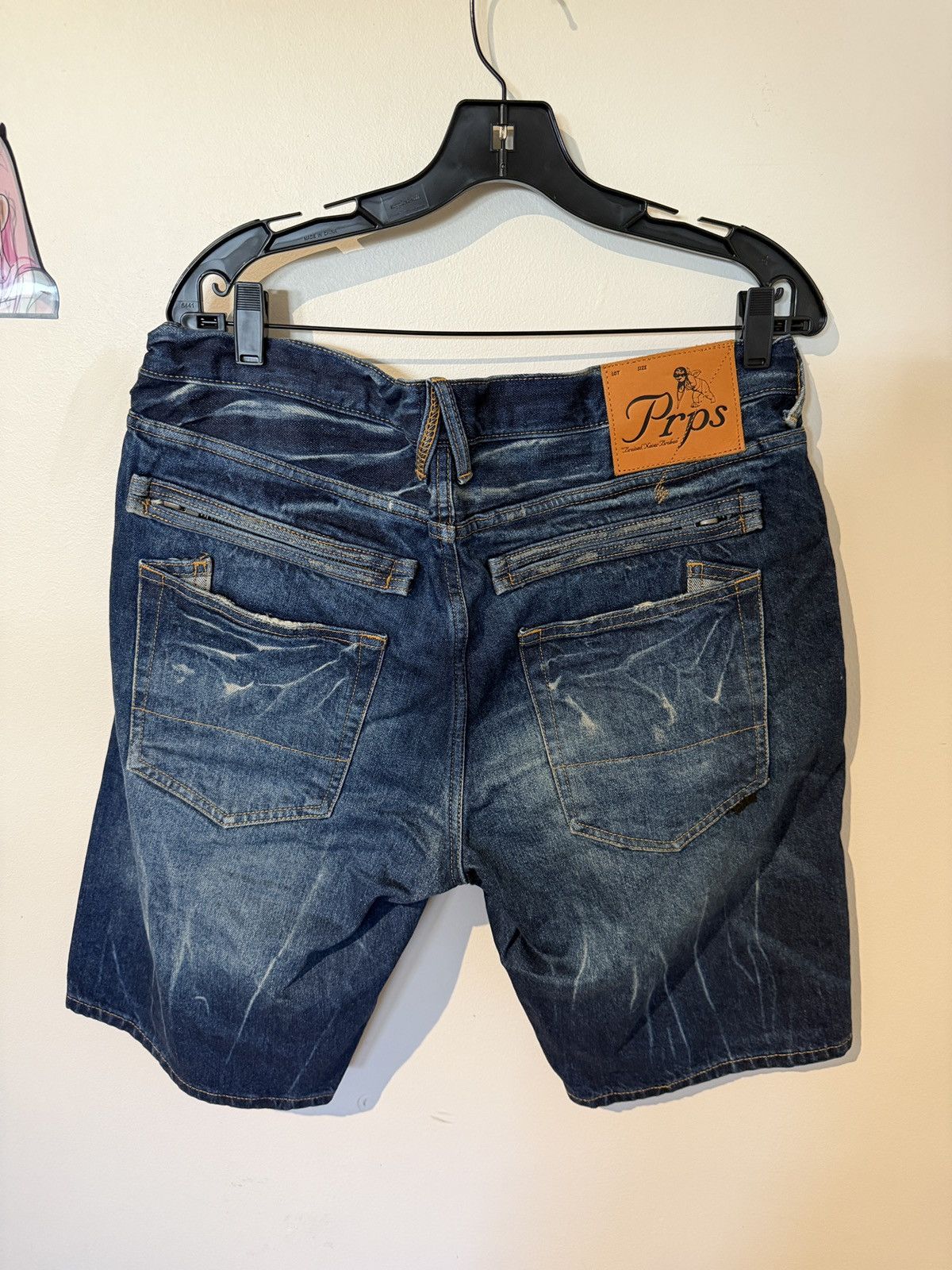 Prps Prps Washed Denim Shorts Size US 36 / EU 52 - 2 Thumbnail