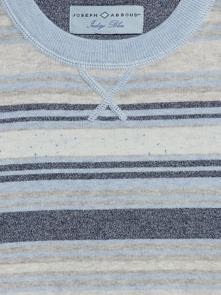 Designer × Joseph Abboud Joseph Abboud Modern Fit Stripe Crewneck Sweater Size US S / EU 44-46 / 1 - 6 Thumbnail