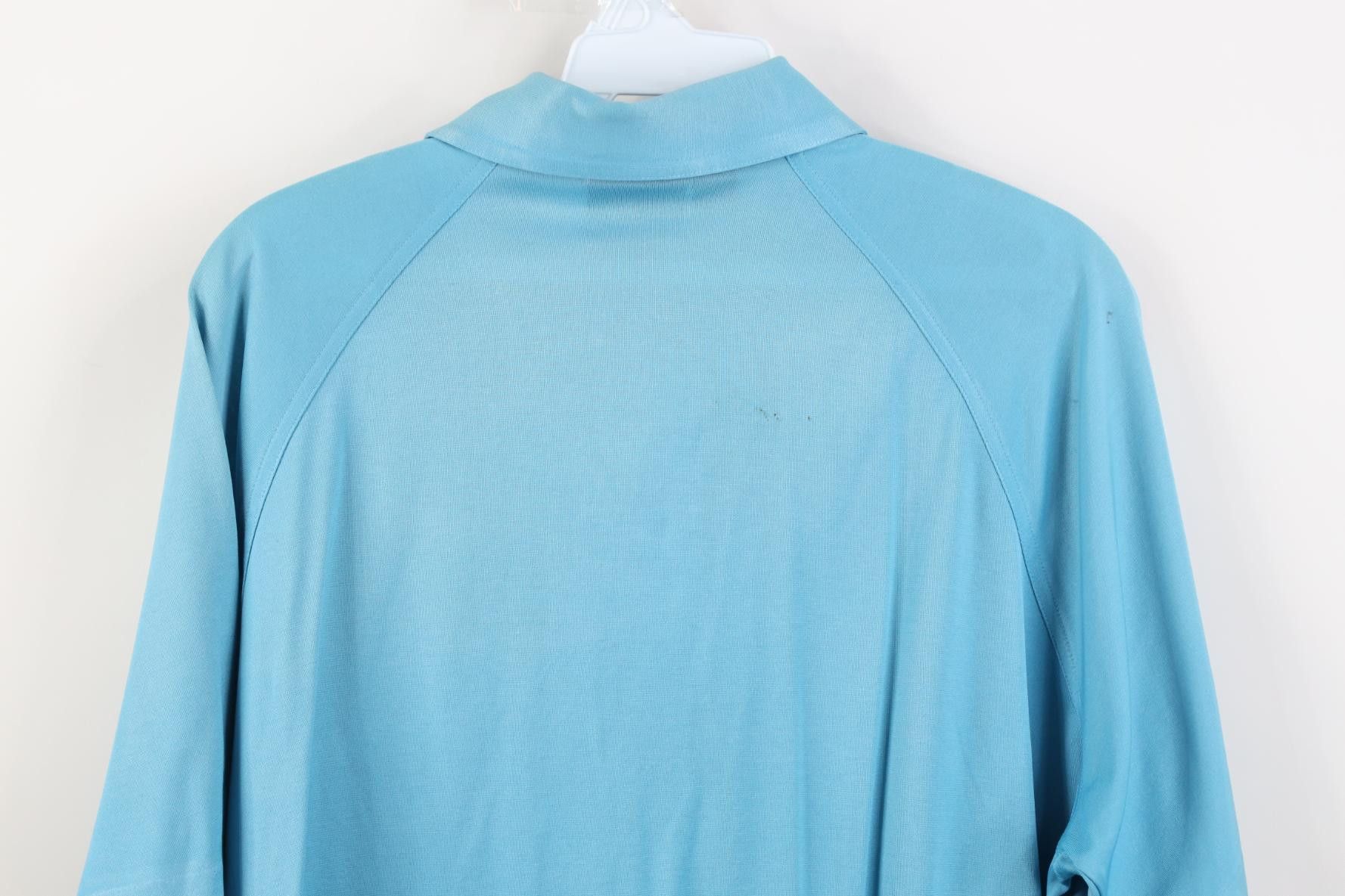 Vintage Vintage 70s Streetwear Knit Pocket Golf Polo Shirt Blue Size US XL / EU 56 / 4 - 12 Thumbnail