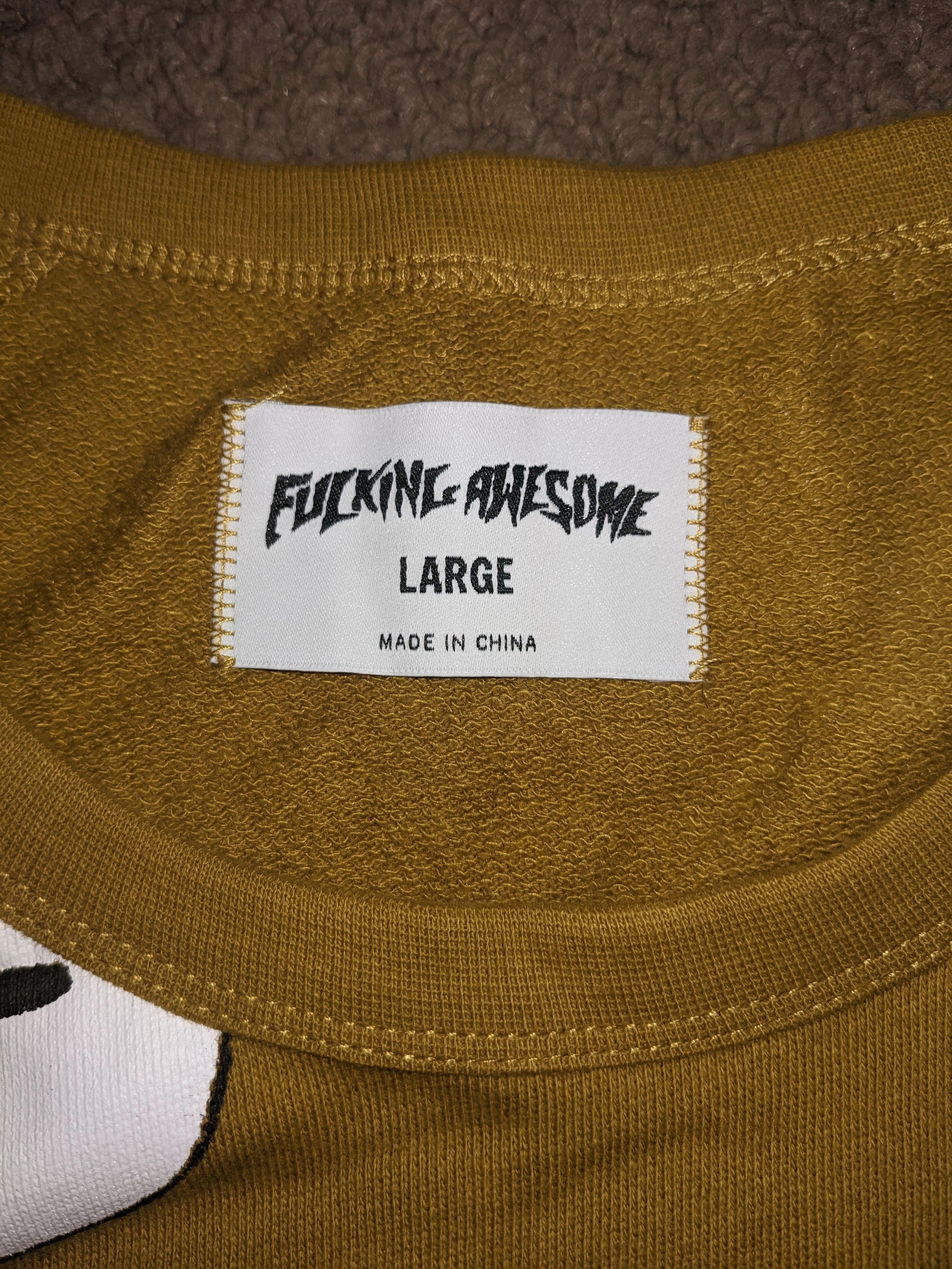 Fucking Awesome FA Snoopy Acid Crewneck Size US L / EU 52-54 / 3 - 5 Thumbnail