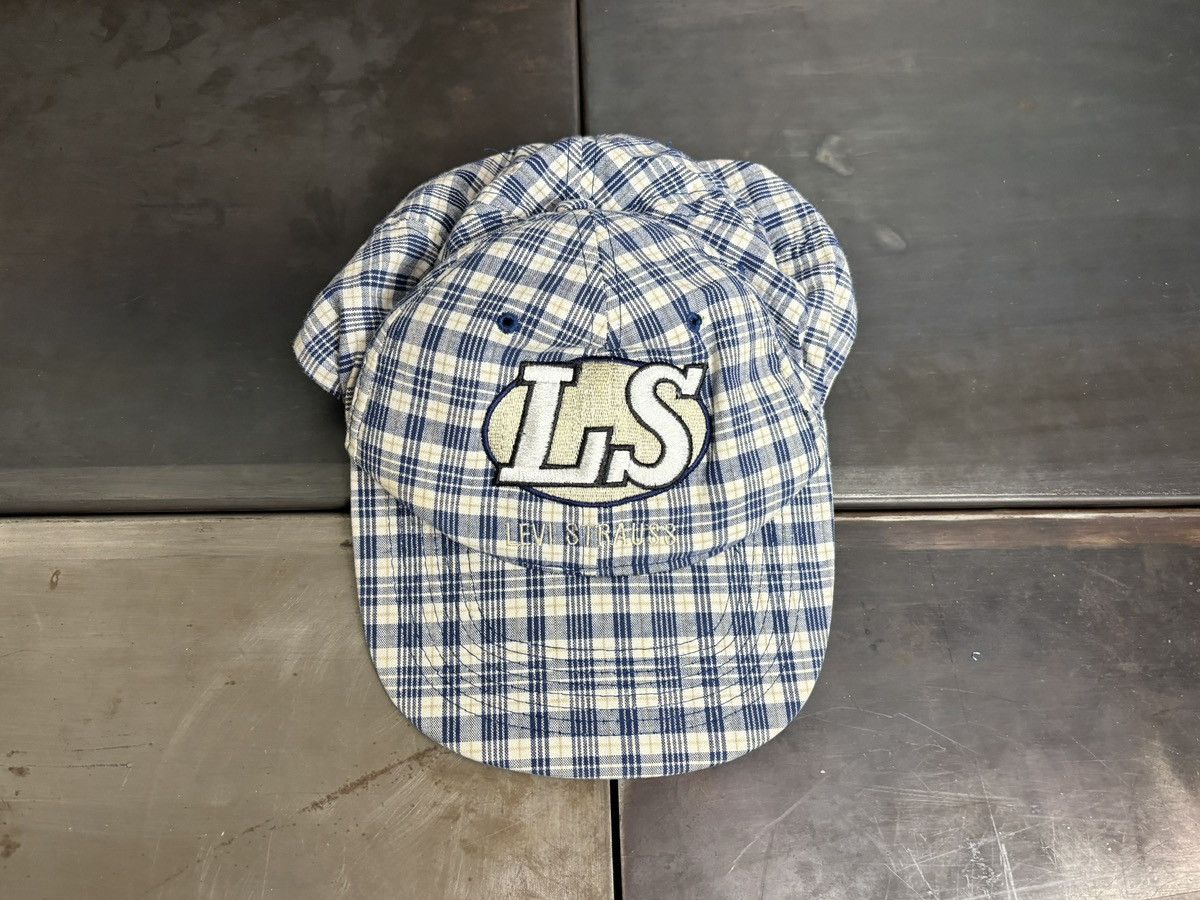 Levi's 1990s Levi's Cap 90s Vintage Plaid Baseball Hat Snapback Size ONE SIZE - 18 Thumbnail