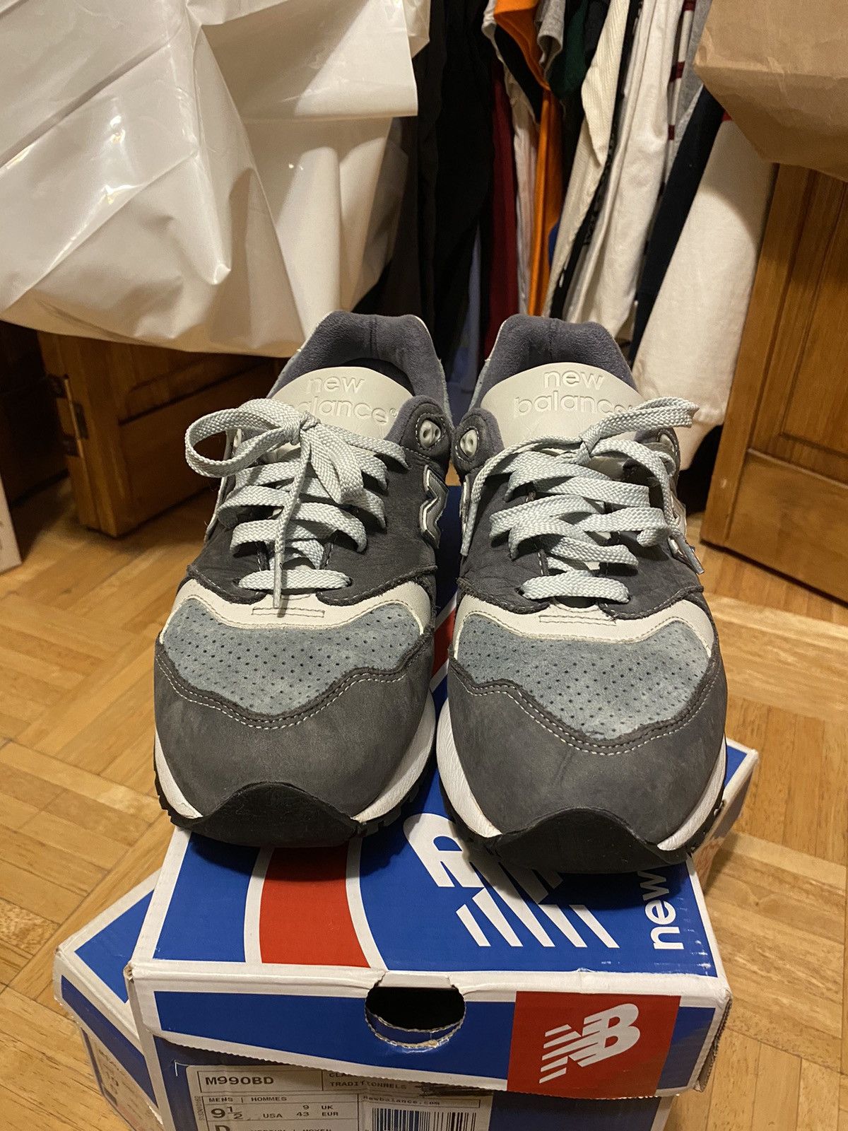 New Balance Ronnie Fieg x New Balance 999 “Steel Blue” Size US 10 / EU 43 - 4 Thumbnail
