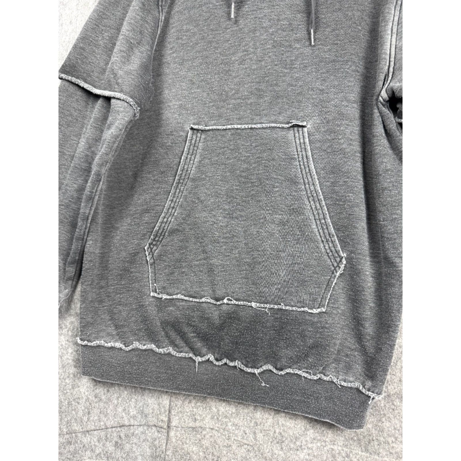 Vintage The Laundry Room Oversized Hoodie Shirt Men Large Gray Distressed Pauline Bro Tiered All Seasons Winter Spring Fall Breathing Pullover Size US L / EU 52-54 / 3 - 4 Thumbnail