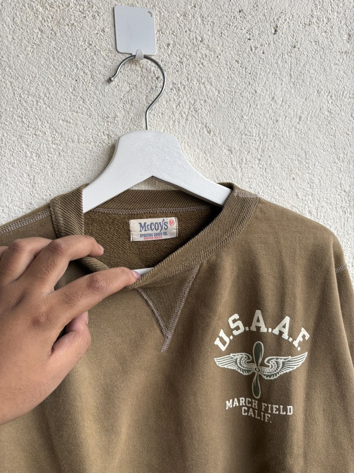 Toyo Enterprises 90s RealMcoy Toyo enterprise USAAF sweatshirt Size US S / EU 44-46 / 1 - 3 Thumbnail