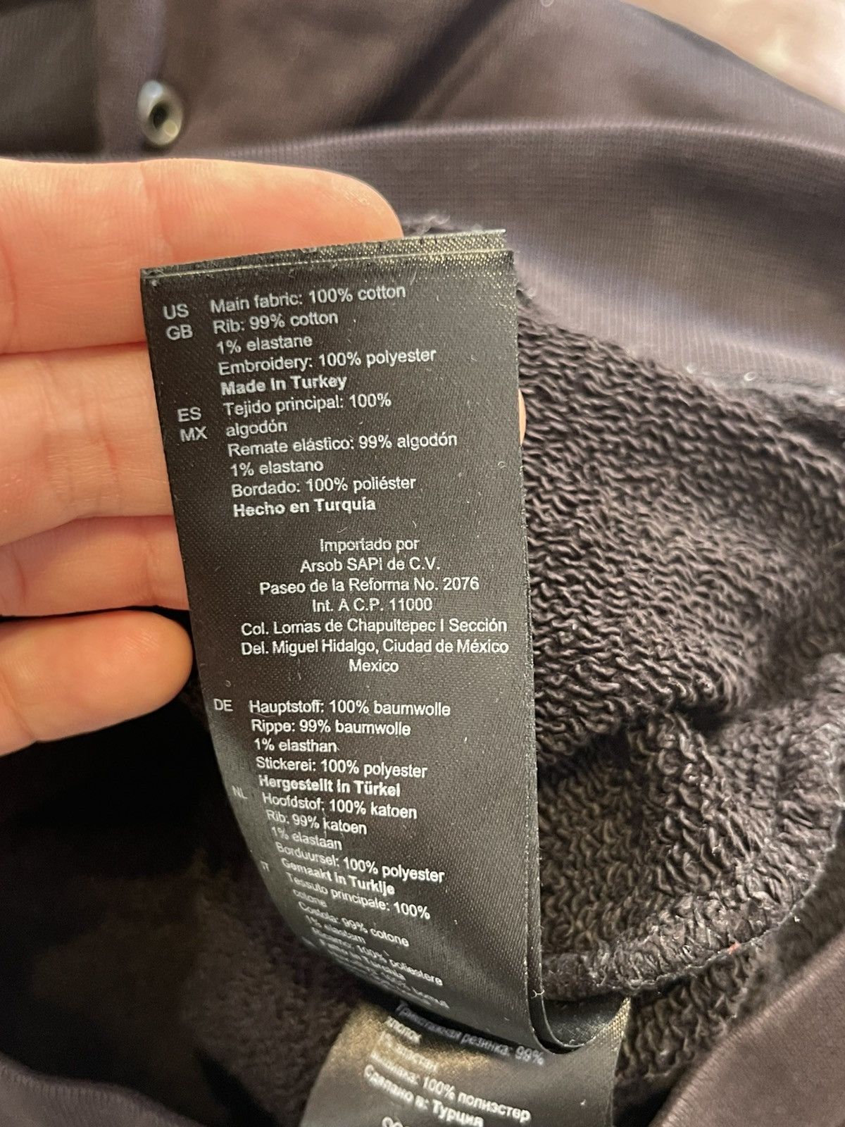 Sandro Faded black Sandro Paris hoodie Size US M / EU 48-50 / 2 - 5 Thumbnail