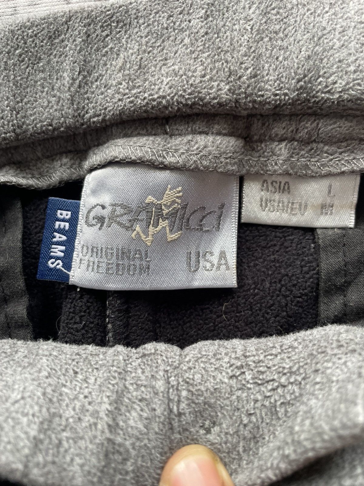 Gramicci GRAMICCI X BEAMS Bonding Knit Fleece Easy Pants Size US 32 / EU 48 - 7 Thumbnail