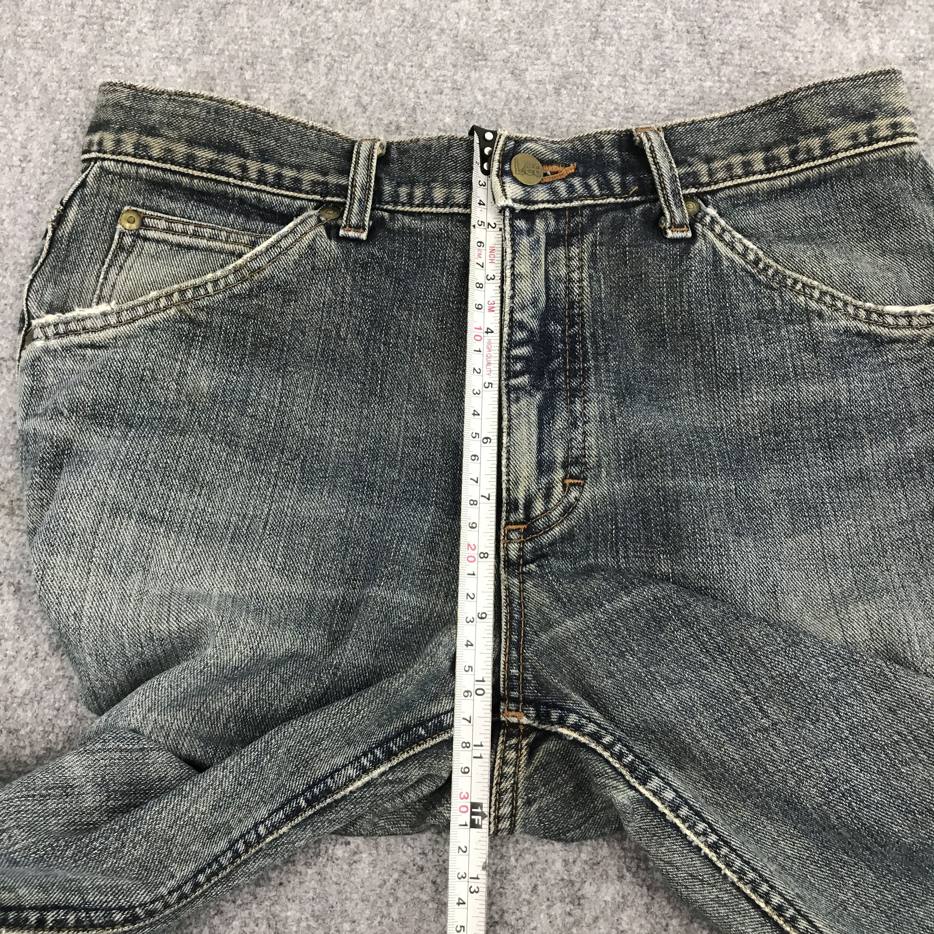 Japanese Brand × Lee FLARE LEE JAPAN BOOTCUT DISTRESSED DENIM JEANS Size US 32 / EU 48 - 10 Thumbnail