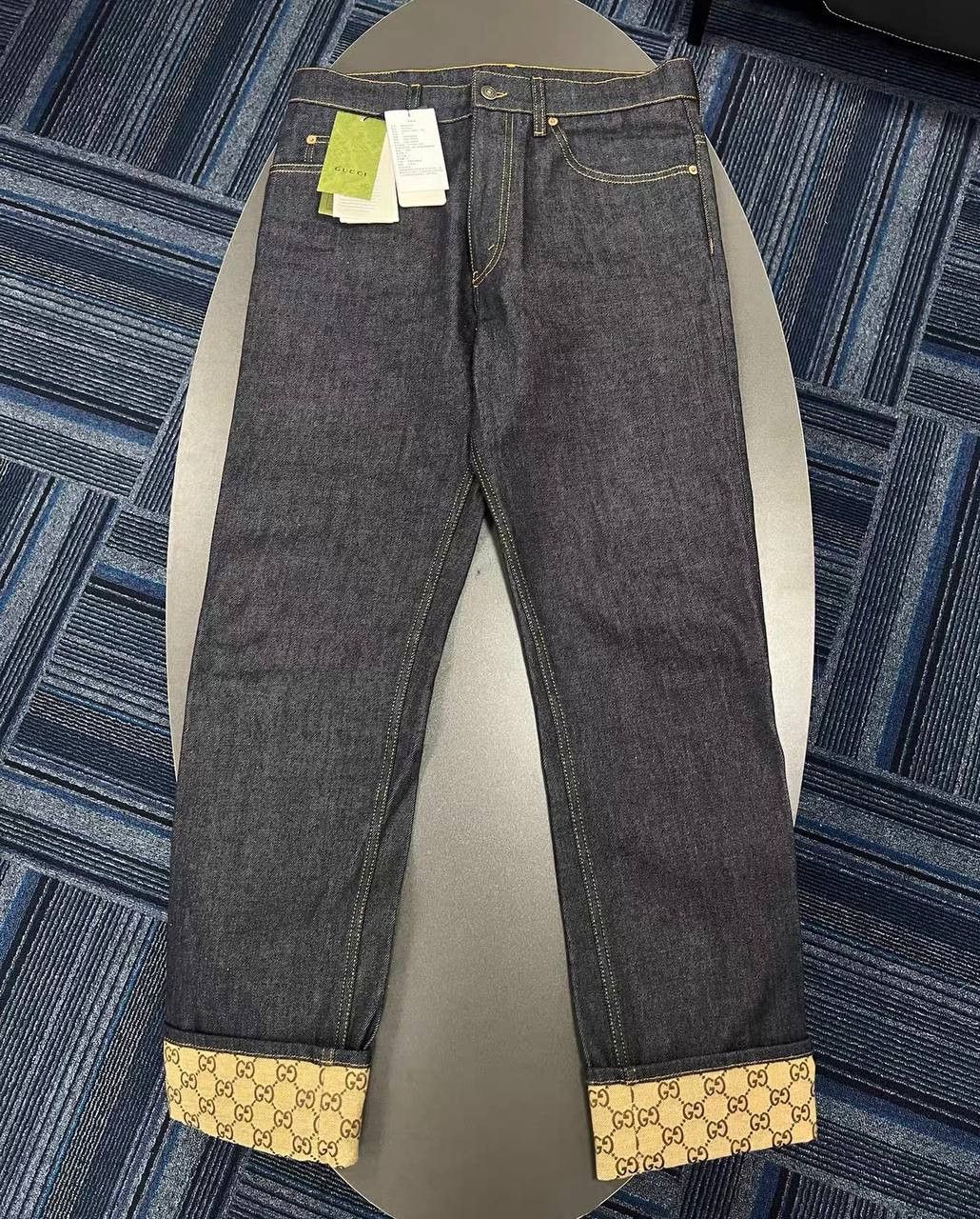 Gucci Gucci jeans with all-over logo Size US 32 / EU 48 - 1 Thumbnail