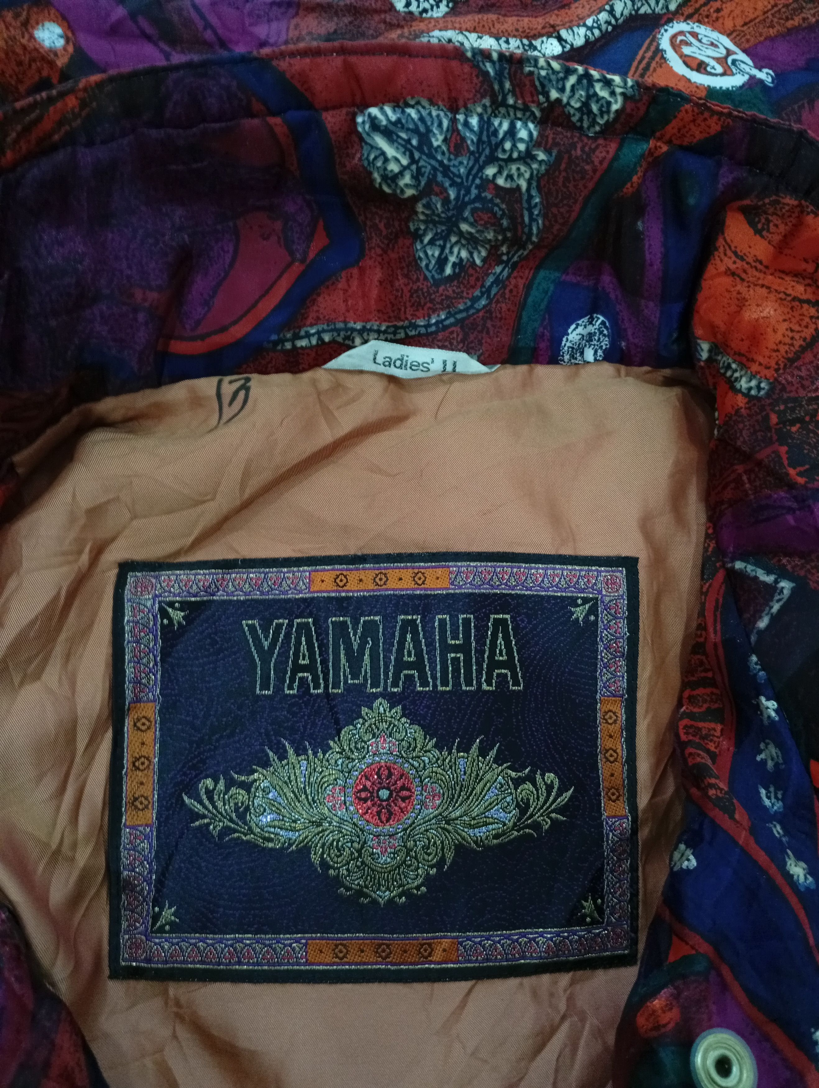 Vintage × Yamaha 🔥🔥Vintage Yamaha Ladies Full Print Jacket Size XL / US 12-14 / IT 48-50 - 23 Thumbnail