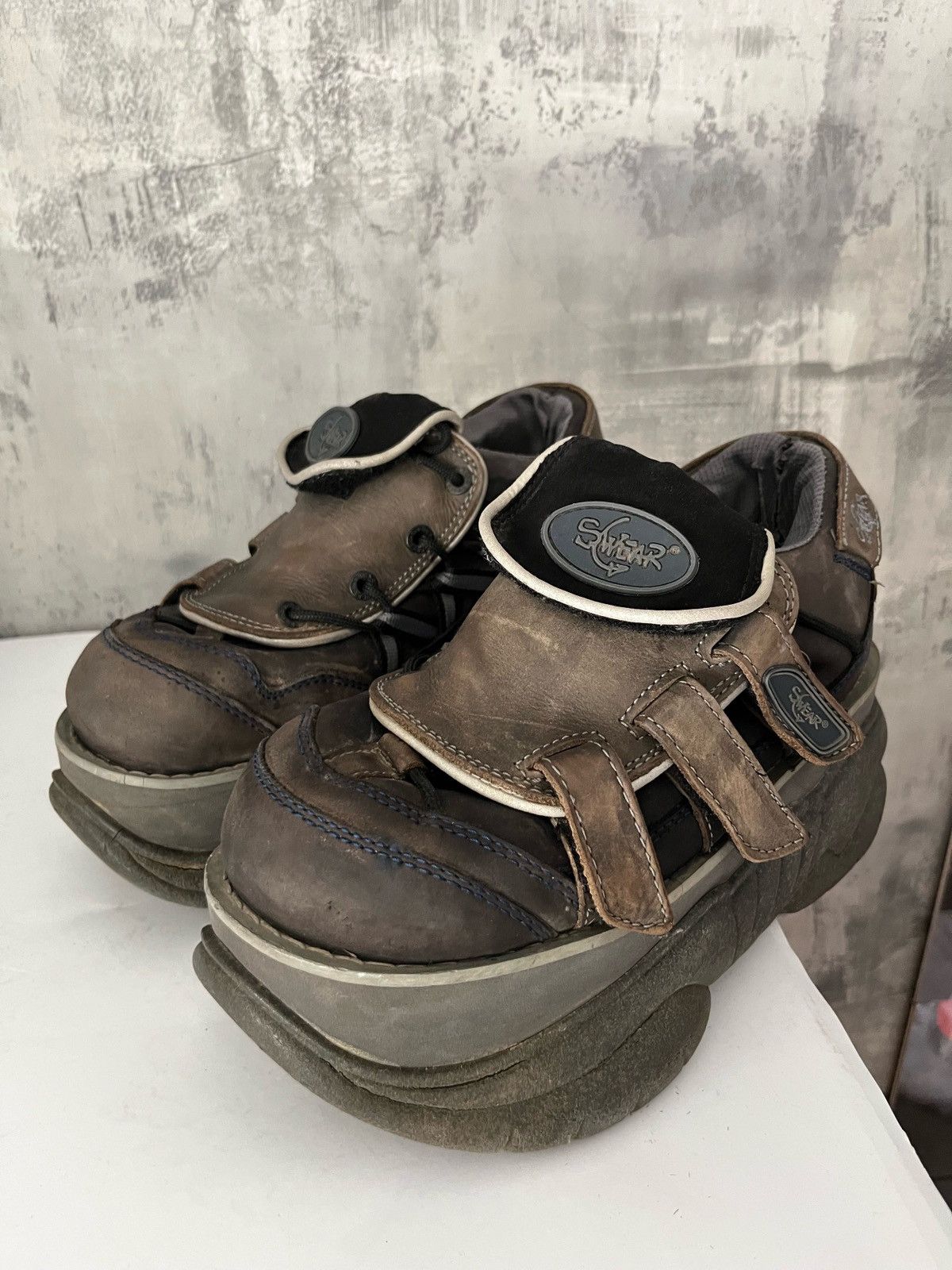 靴 SWEAR LONDON streetmix 10 truck platform SWEAR London Street Mix 10 Truck | Grailed