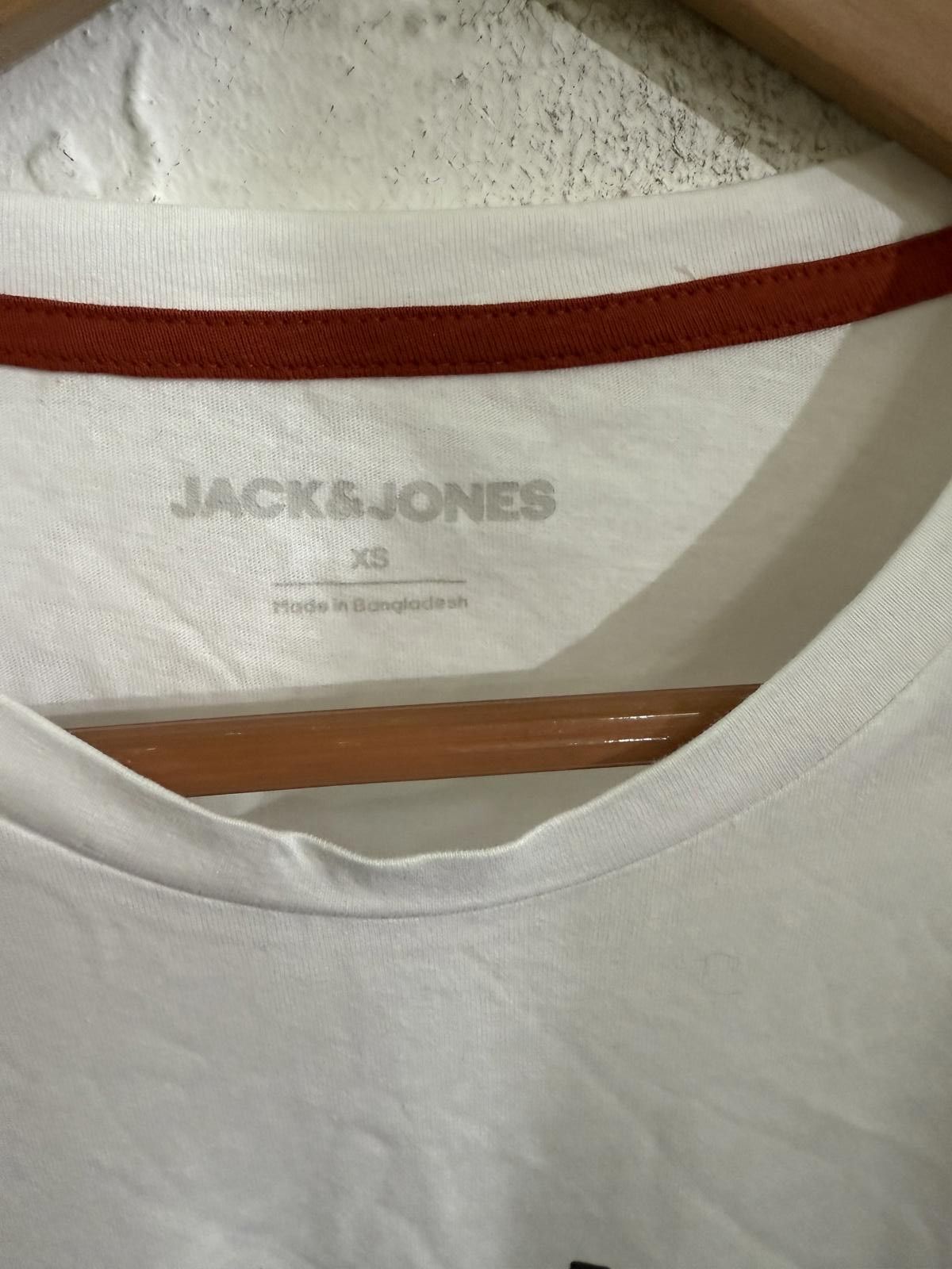 Jack & Jones Jack & Jones White Men's Short Sleeve T-Shirt XS Size US XS / EU 42 / 0 - 3 Thumbnail