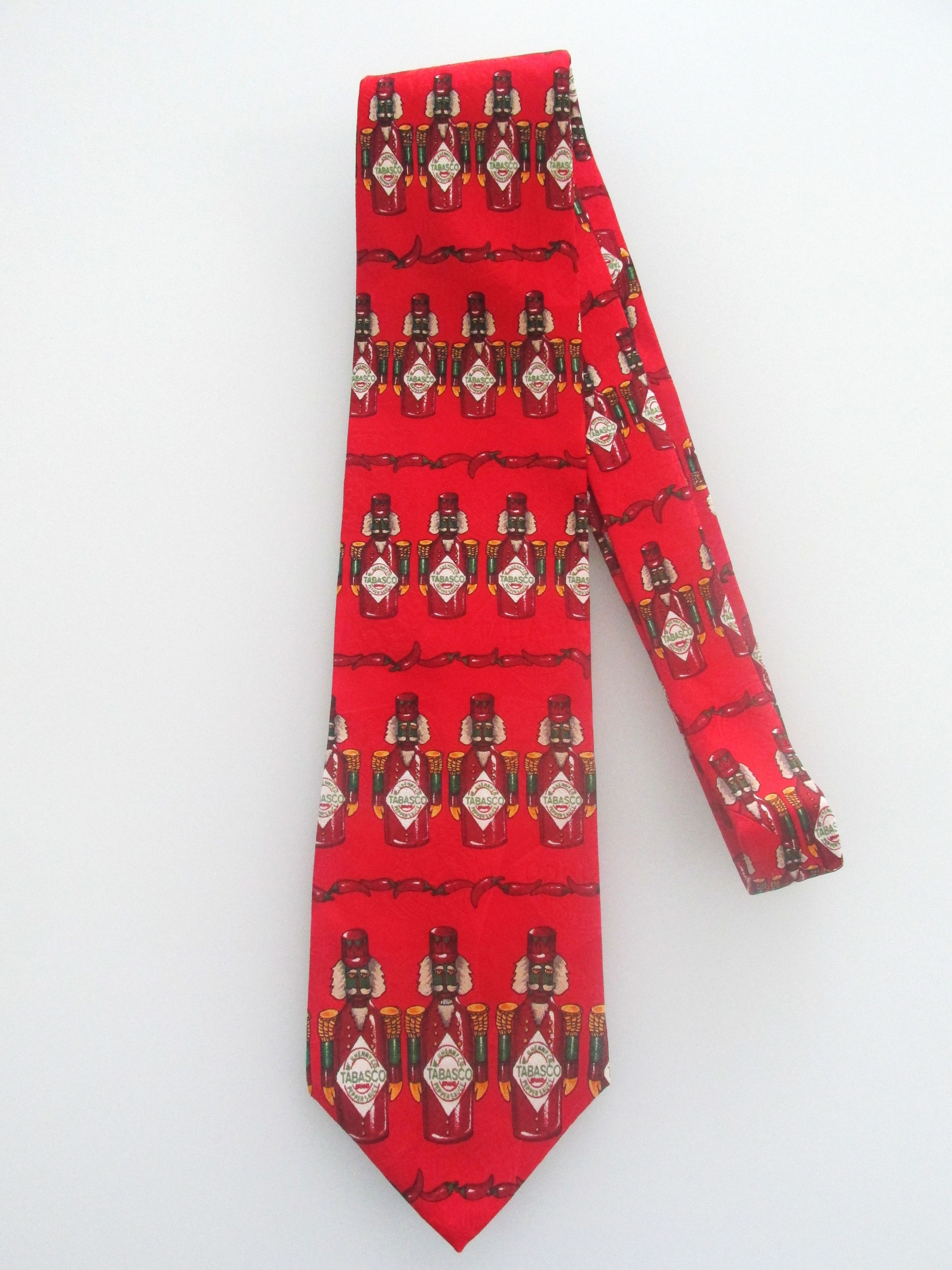 Tabasco Tabasco (NWOT) Men's Silk Tie Size ONE SIZE - 1 Thumbnail