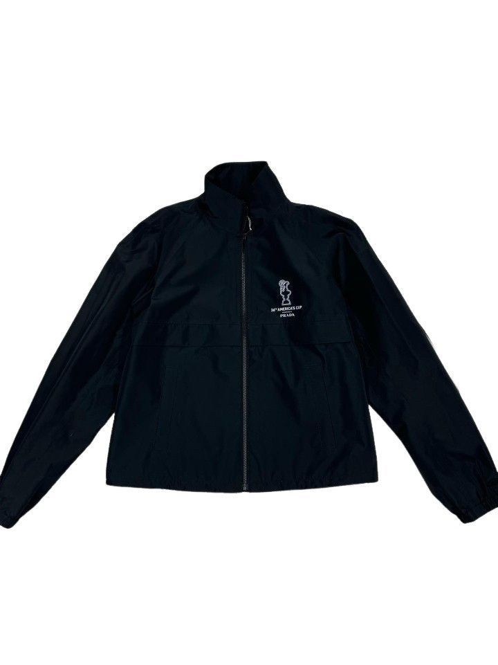 【PRADA】36th アメリカズ Cup ナイロンジャケット（黒・L） Prada Prada North Sails 36th america cup sailing jacket | Grailed