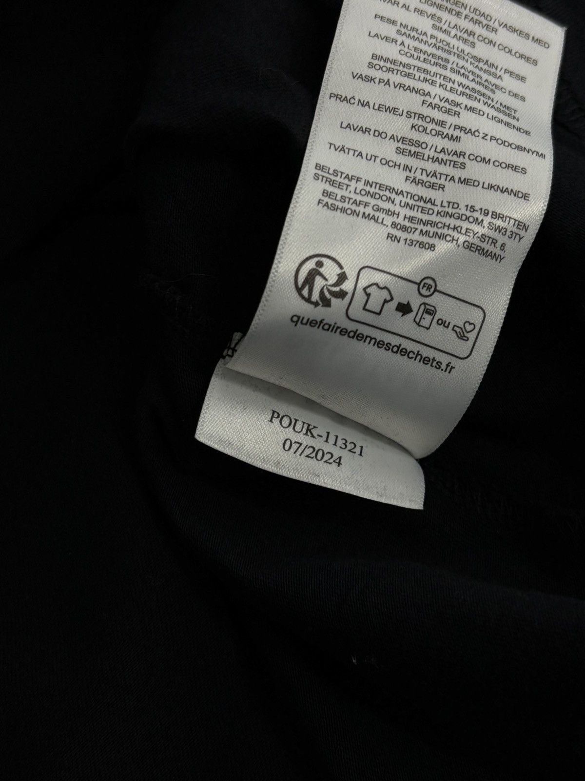 Belstaff Belstaff Cotton T-shirt Size US S / EU 44-46 / 1 - 11 Thumbnail