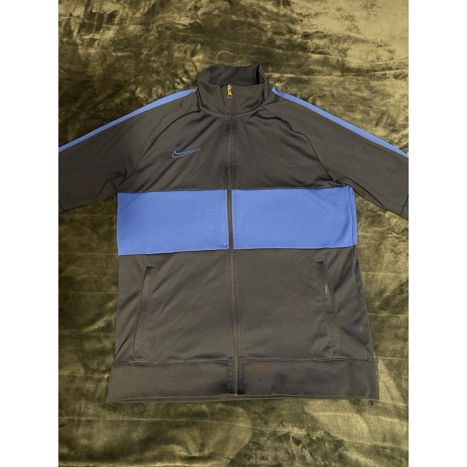 Nike Nike Men's S Blue Slim Dri Fit Academy Track Jacket Size US L / EU 52-54 / 3 - 1 Thumbnail
