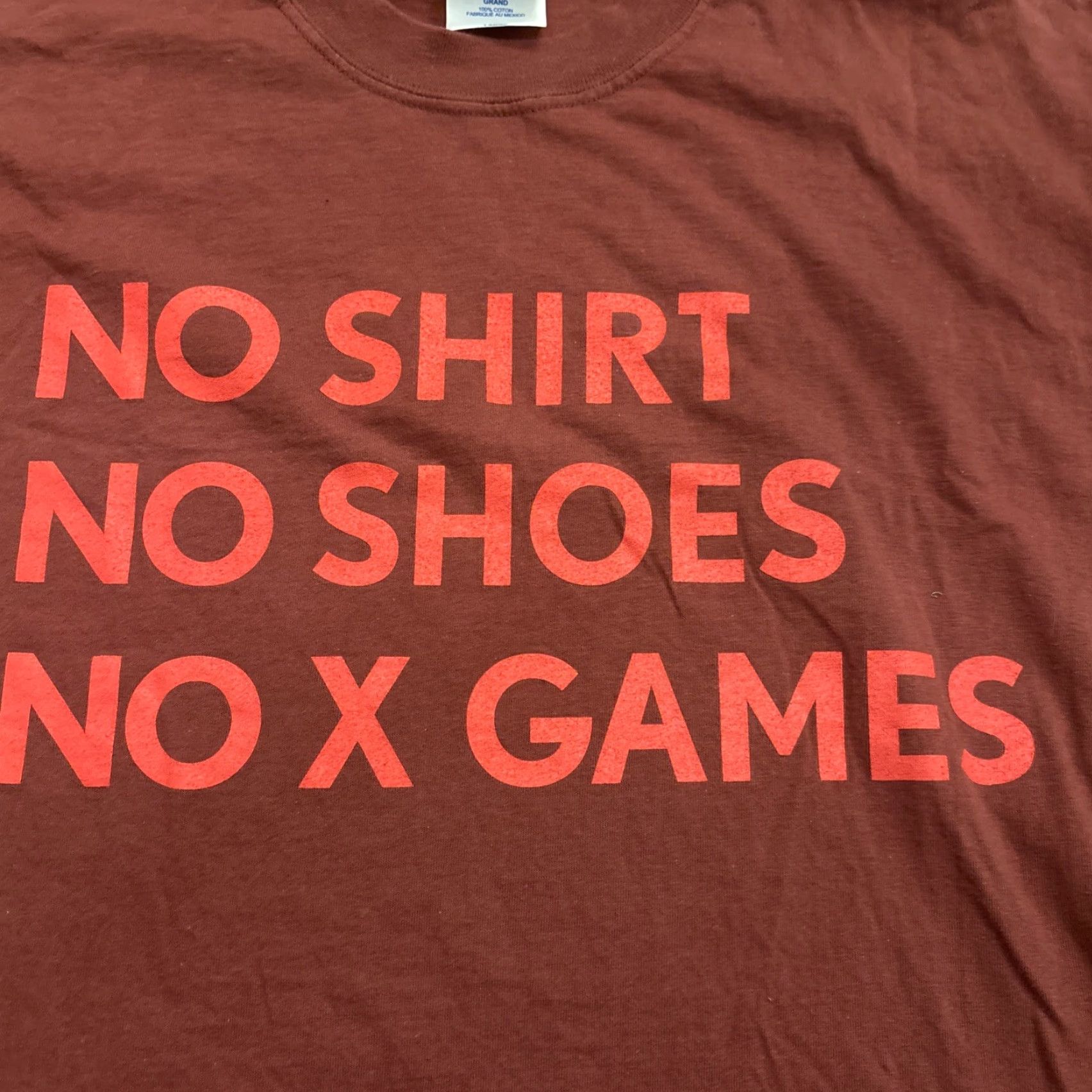 Vintage VINTAGE ESPN Skateboard T-Shirt No Shirt No Shoes No X Games Philadelphia 2001 Size L Blue Mens Regular Short Sleeve Graphic Tee Size US L / EU 52-54 / 3 - 3 Thumbnail