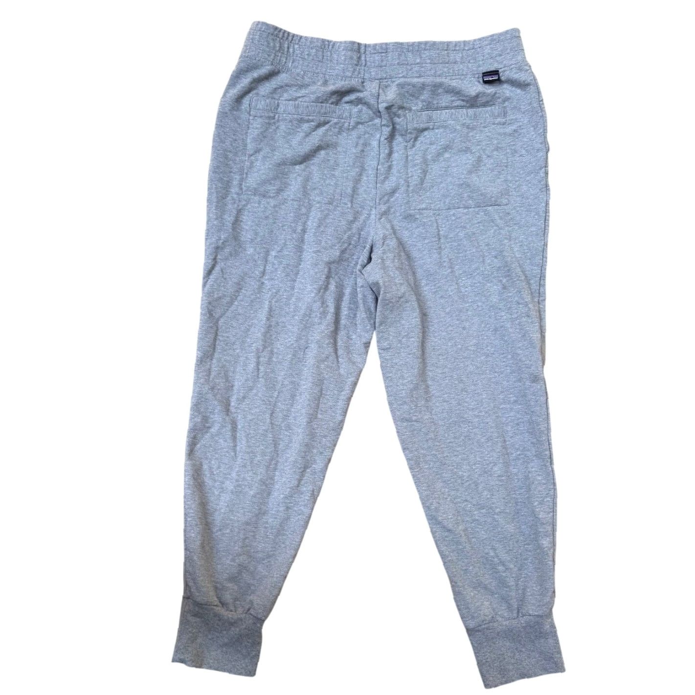 Patagonia VINTAGE Patagonia Ahnya Organic Cotton Womens Drawstring Gray Joggers Size Large Size 36" / US 14 / IT 50 - 2 Thumbnail