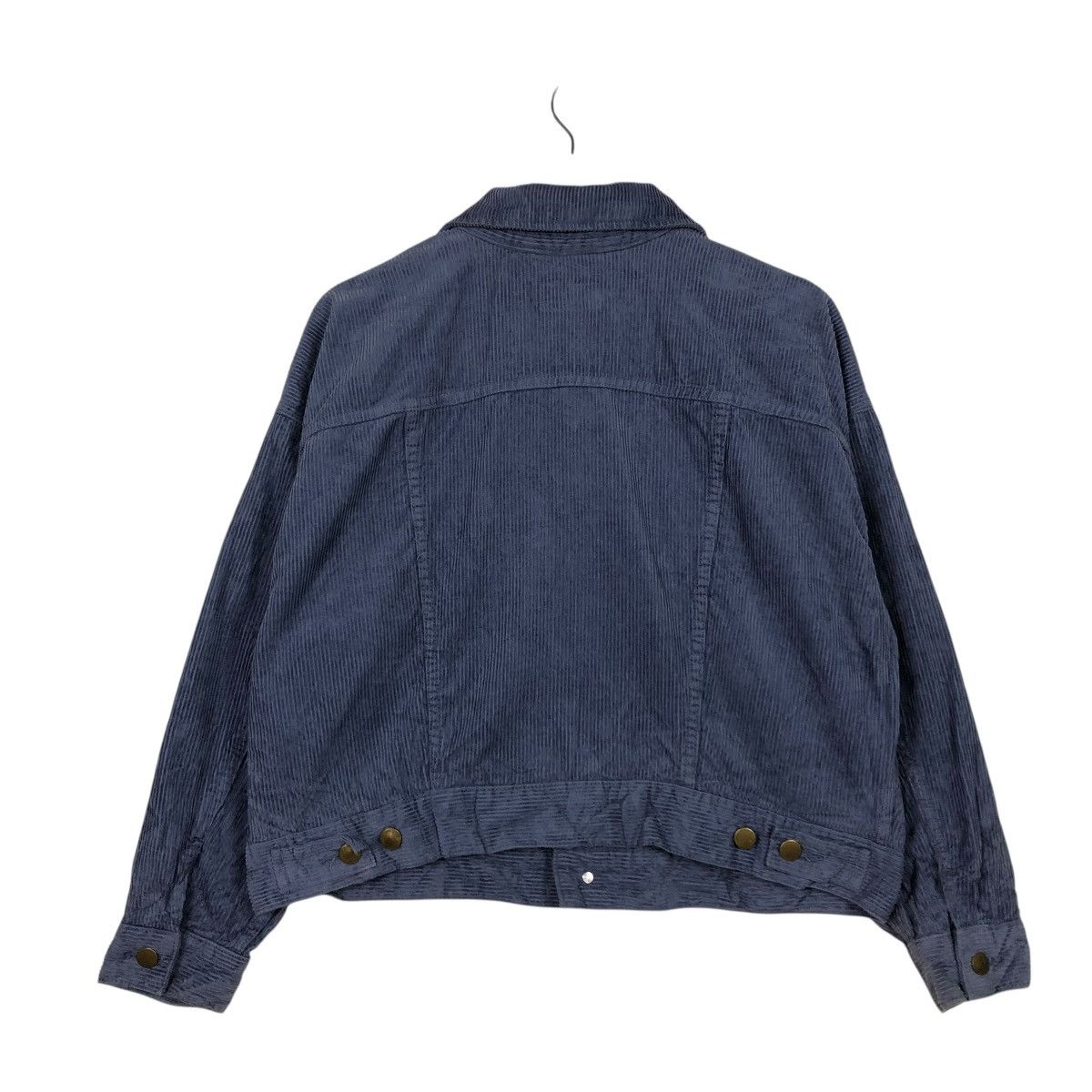 Vintage 🔥CROPPED CORDUROY BIKER JACKET MUSIC & ECOLOGY ISSEY MIYAKE Size US M / EU 48-50 / 2 - 10 Thumbnail