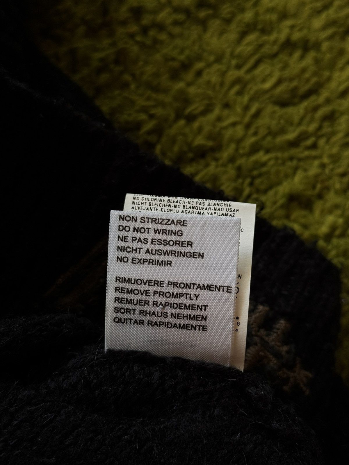 Designer × Diesel × Vintage Diesel 2000s vtg Bandits Russian Cyrillic logo sweater Y2K Size S / US 4 / IT 40 - 6 Thumbnail