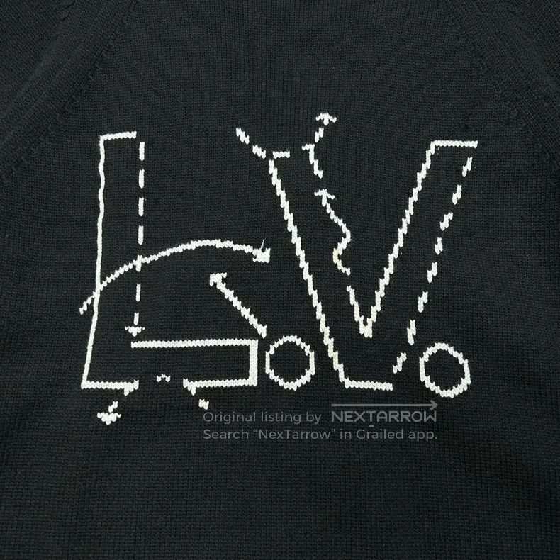 Louis Vuitton Louis Vuitton size 4l NBA Wool Knit Cardigan sweater Size US M / EU 48-50 / 2 - 6 Thumbnail