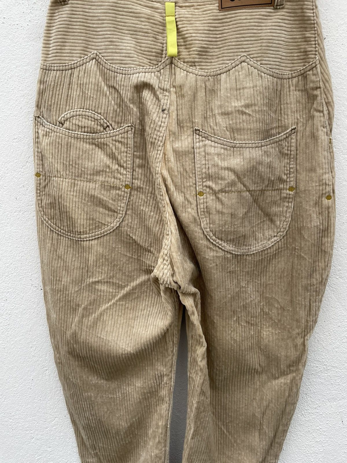 Frapbois Vintage Frapbois Drop Crotch Corduroy Pants Size US 30 / EU 46 - 12 Thumbnail
