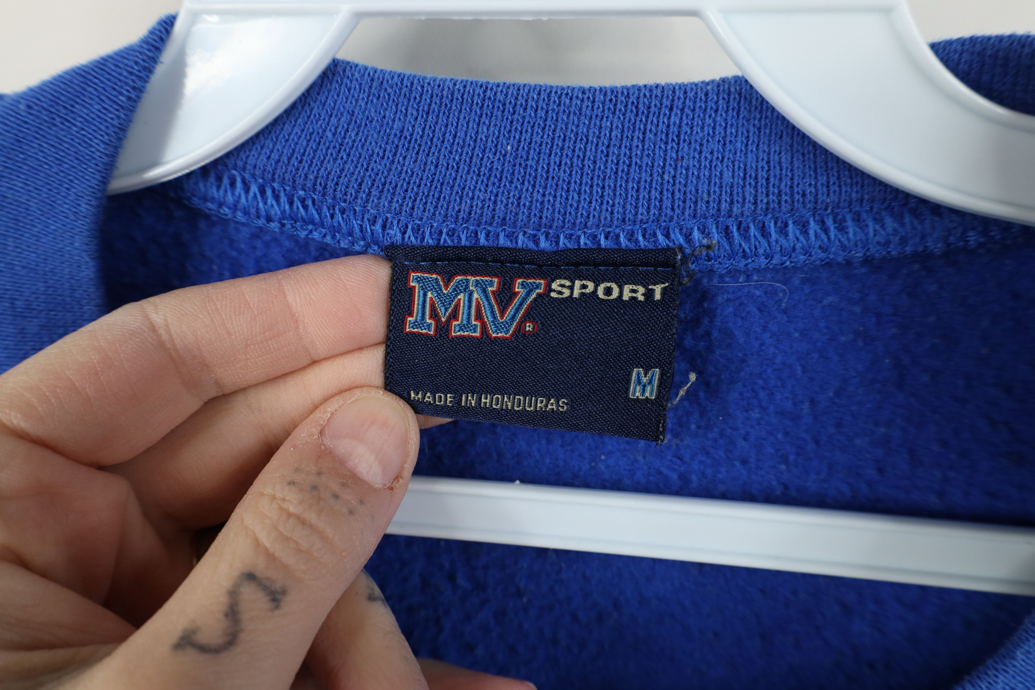 Vintage Vintage 90s University of Massachusetts Lowell Sweatshirt Size L / US 10 / IT 46 - 7 Thumbnail