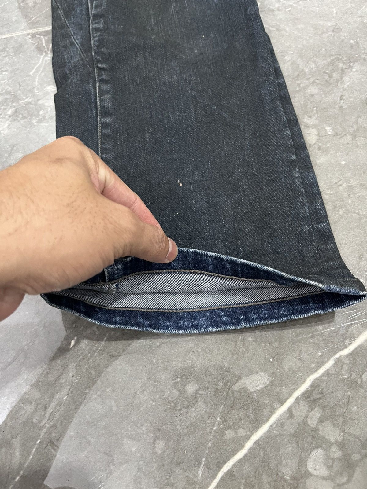 Schlussel Schlussel waxed jeans archive hedi slimane styled Size US 31 - 9 Thumbnail