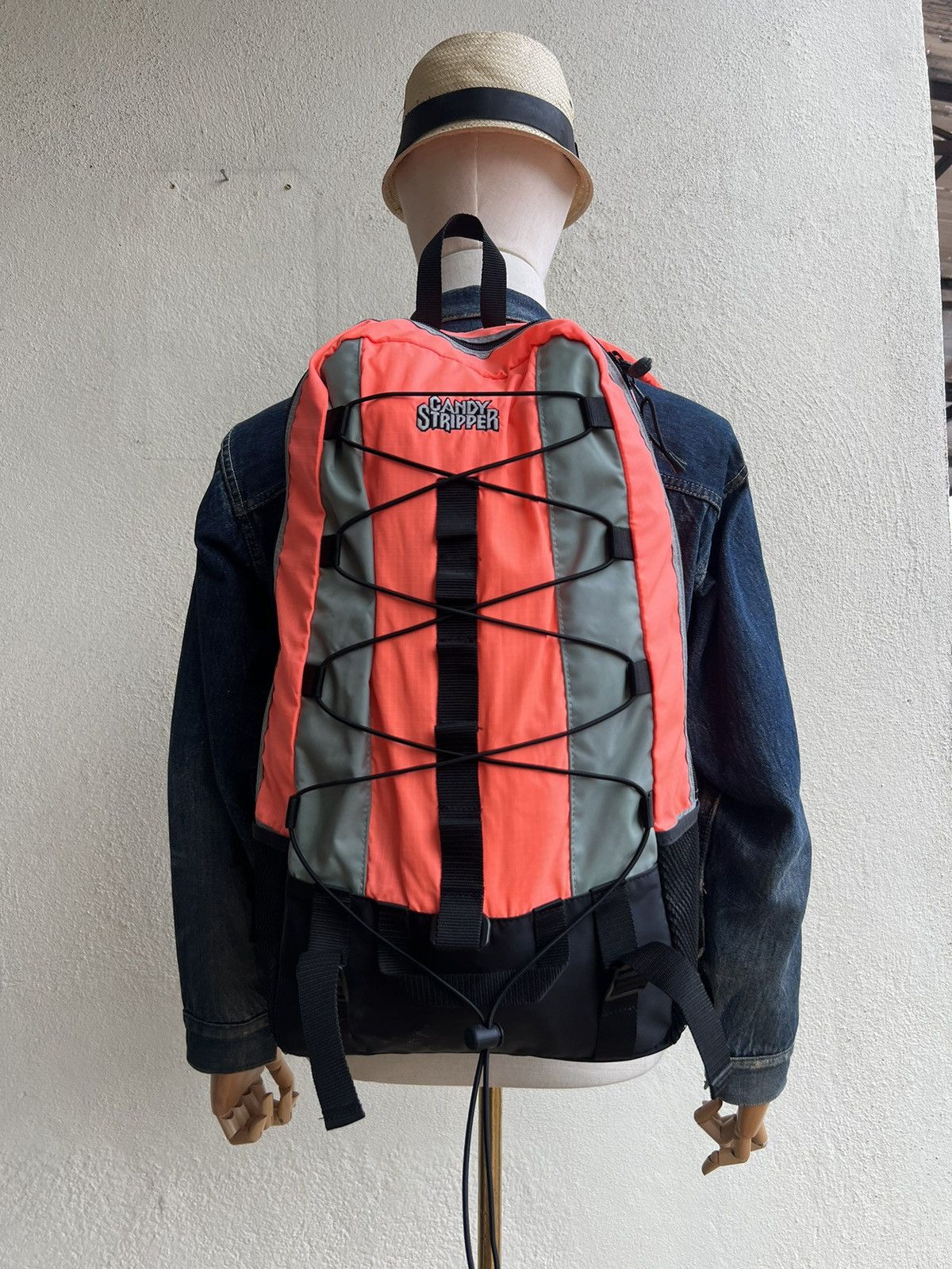 Japanese Brand RARE! Vintage Candy Stripper Yoshie Itabashi Backpack Bag Size ONE SIZE - 1 Thumbnail
