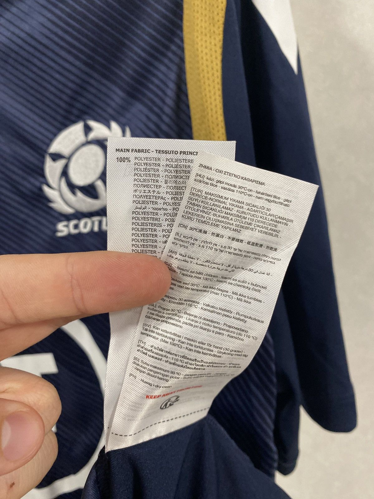 Macron Macron Scotland 2020-21 Rugby Home Jersey Size: XL New Size US XL / EU 56 / 4 - 11 Thumbnail