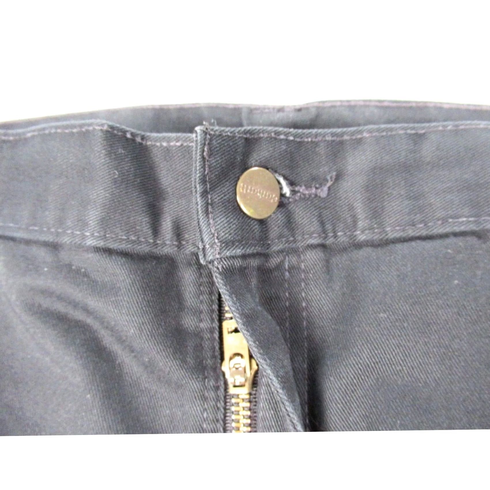 Carhartt Carhartt Pants Mens 40x32 Black Work Chino Straight Twill Slacks Zip Fly B290 Size US 40 / EU 56 - 6 Thumbnail