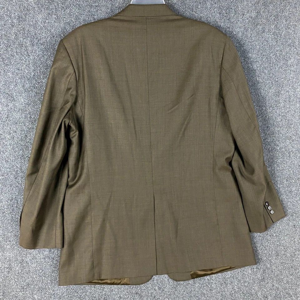 Other Brooks 346 Blazer Suit Men's Size 46 L 100% Wool 3 Buttons Size 46L - 7 Thumbnail