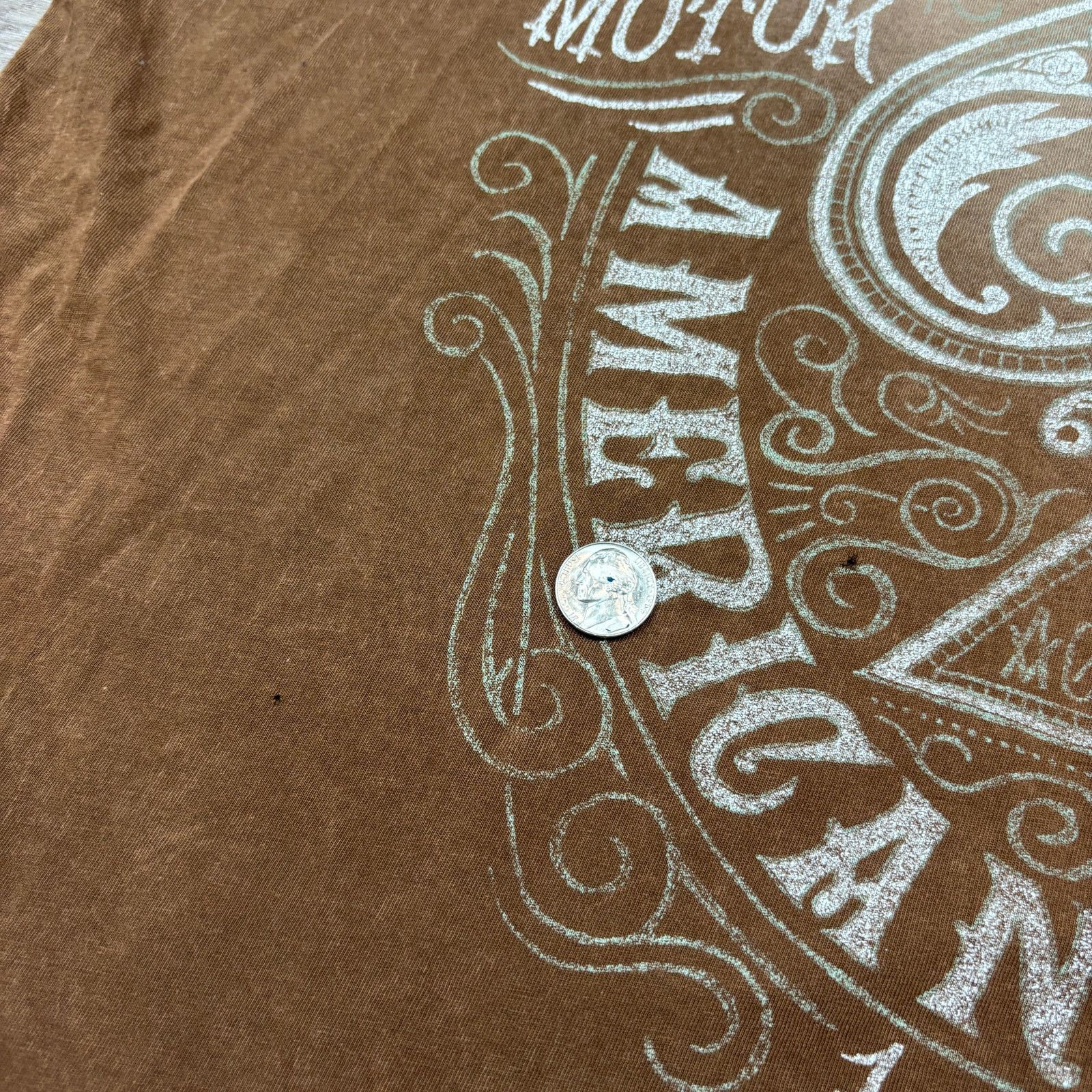 Affliction Affliction Motor Spirit Spade Dagger Faded T Shirt Men's 2XL Size US XXL / EU 58 / 5 - 8 Thumbnail