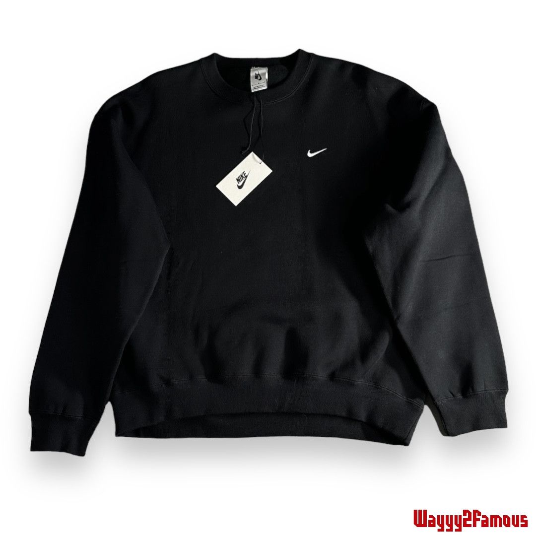 Nike Nike Solo Swoosh Crewneck Sweatshirt *NWT* Size US L / EU 52-54 / 3 - 3 Thumbnail