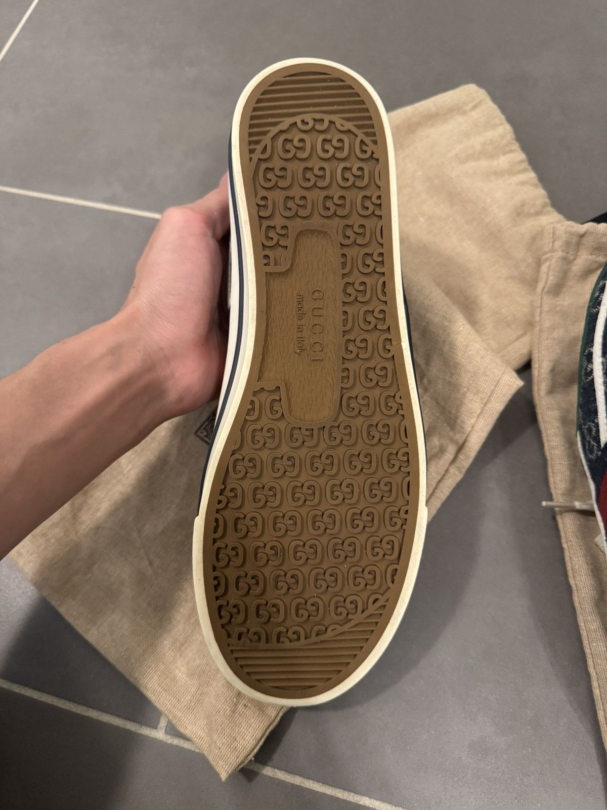 Gucci Gucci Tennis shoes 1977 Size US 9 / EU 42 - 24 Thumbnail