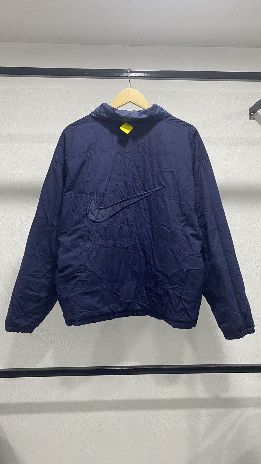Nike Vintage Nike Big Swoosh Reversible Down Jacket Boxy Size US M / EU 48-50 / 2 - 12 Thumbnail