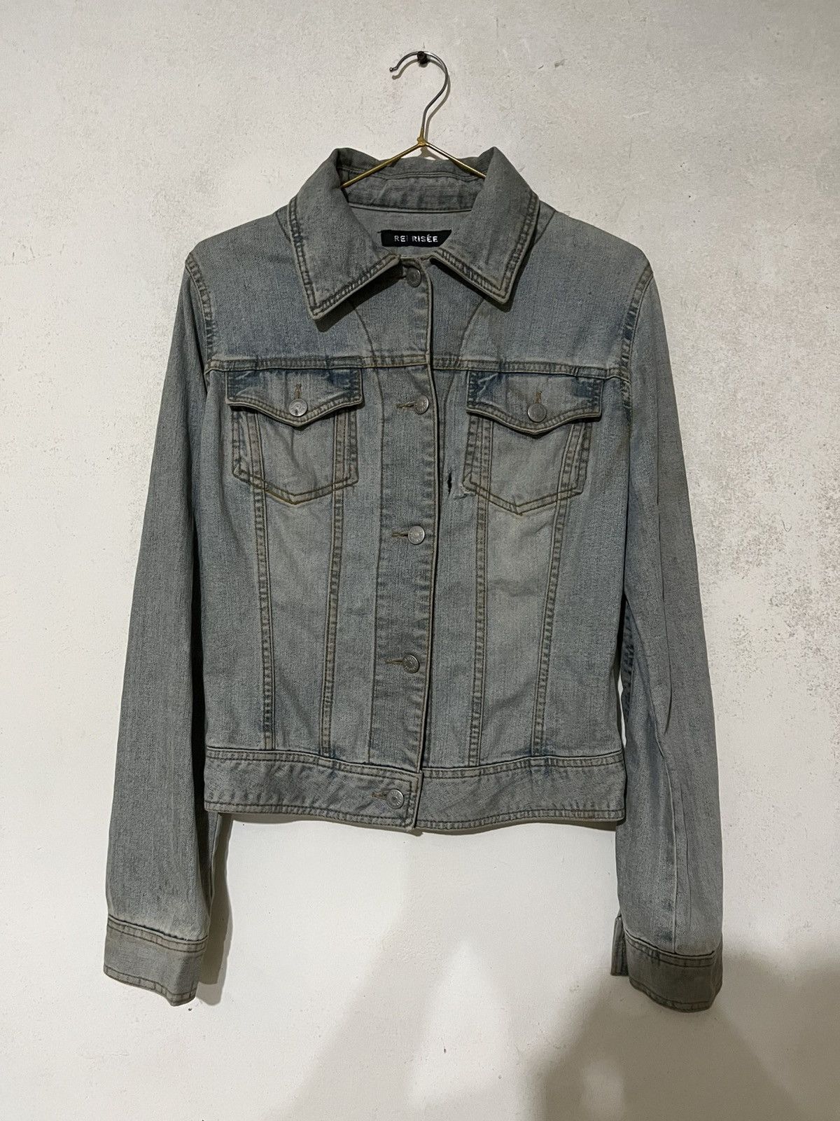 If Six Was Nine × Japanese Brand × Le Grande Bleu (L.G.B.) Rei risee distressed jacket Size M / US 6-8 / IT 42-44 - 1 Thumbnail