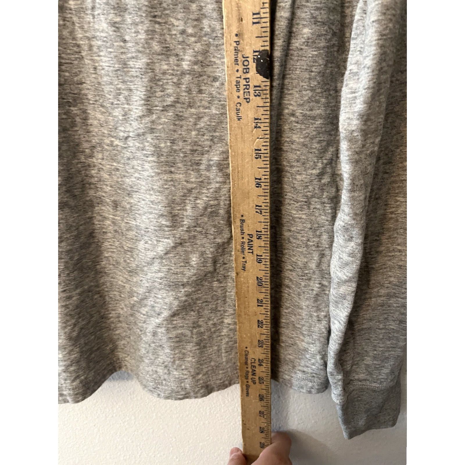 J.Crew VINTAGE J.CREW Sweater Shirt Men Medium Gray Double-knit Half-zip Pullover F8147 Knitted Knit 90s? Mens Size US M / EU 48-50 / 2 - 4 Thumbnail