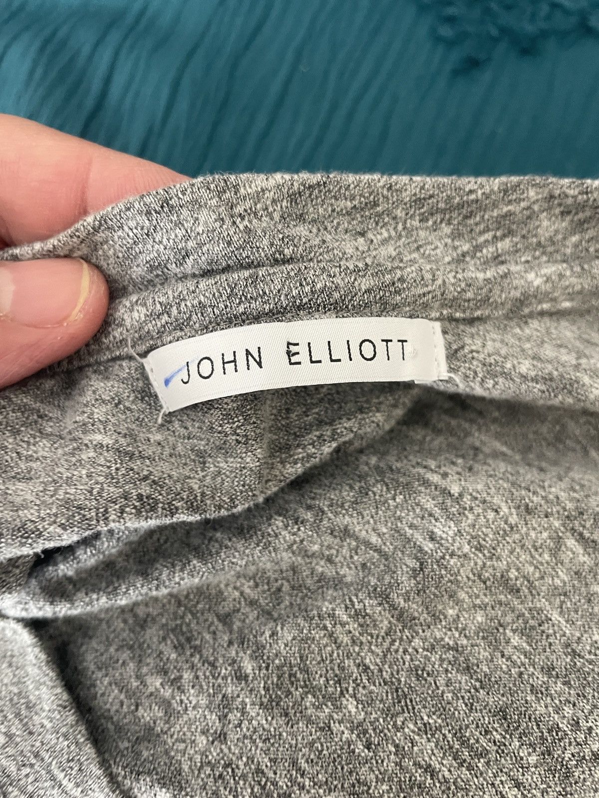 John Elliott Extended length SS crewneck tee Size US L / EU 52-54 / 3 - 8 Thumbnail