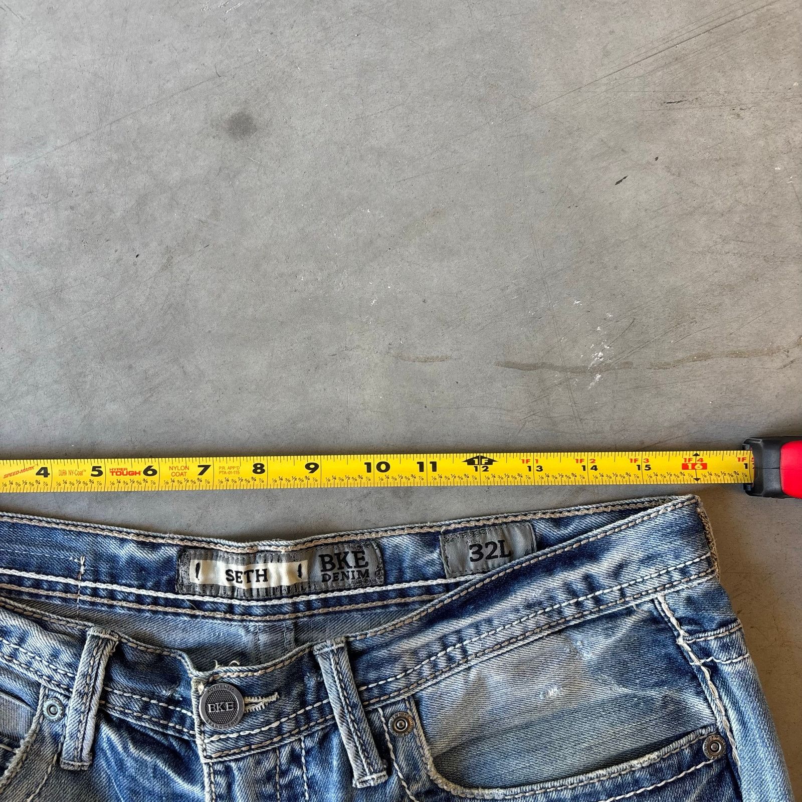 BKE y2k vintage BKE faded washed denim jeans Size US 32 / EU 48 - 2 Thumbnail