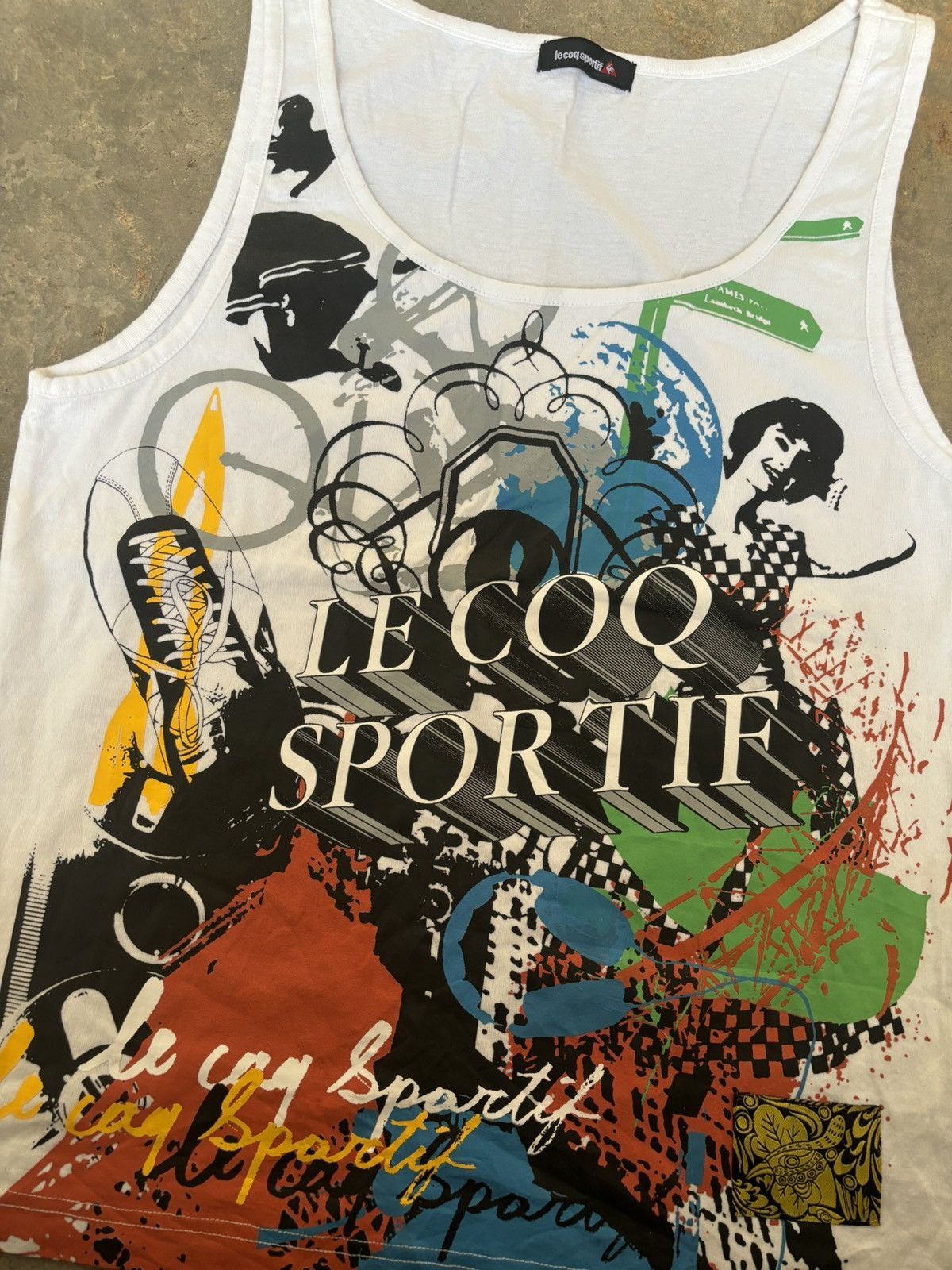 Hysteric Glamour Y2k Le Coq Sportif Hysteric Style Tank Tops Size US M / EU 48-50 / 2 - 3 Thumbnail