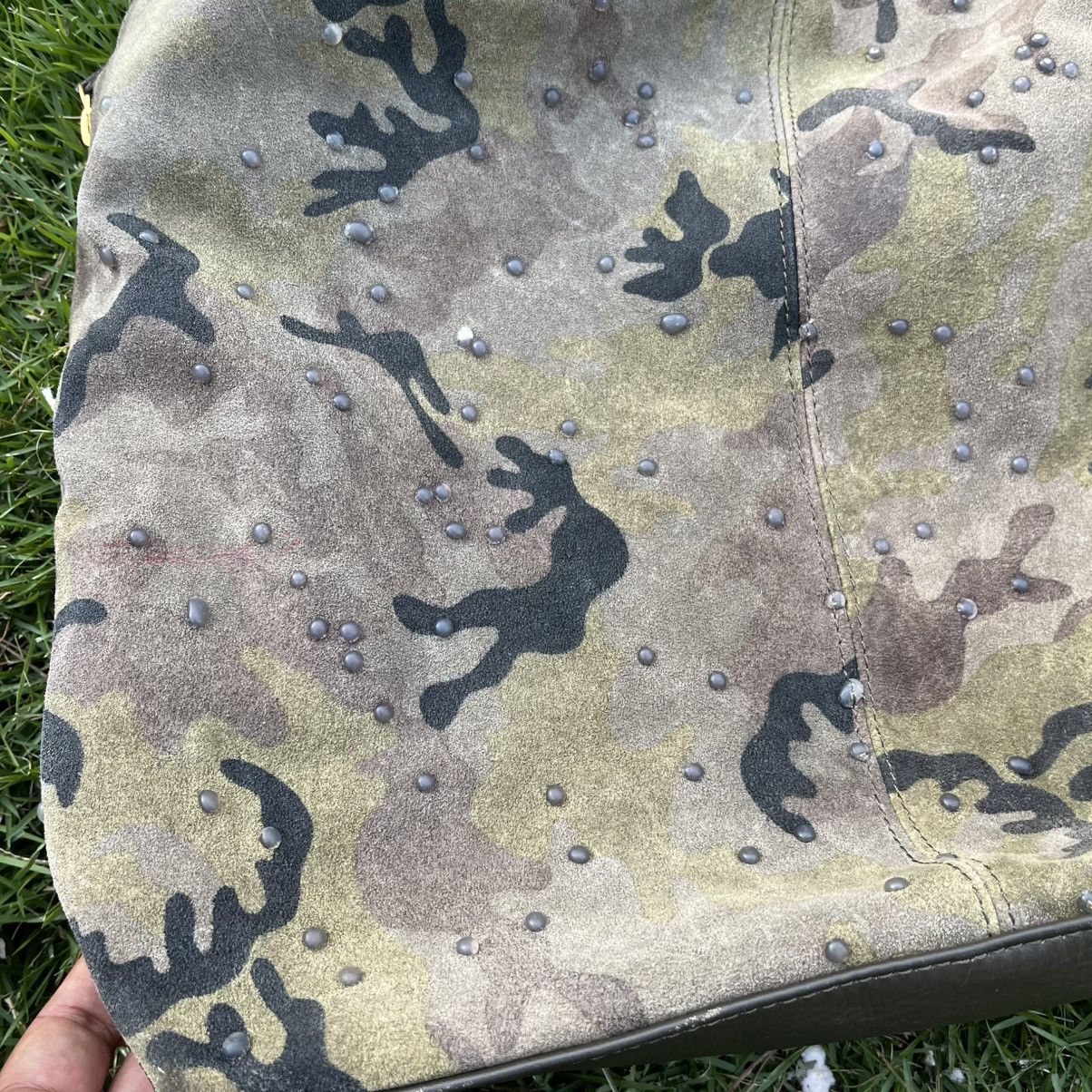 Vintage Laura di maggio hobo leather camo Size ONE SIZE - 5 Thumbnail
