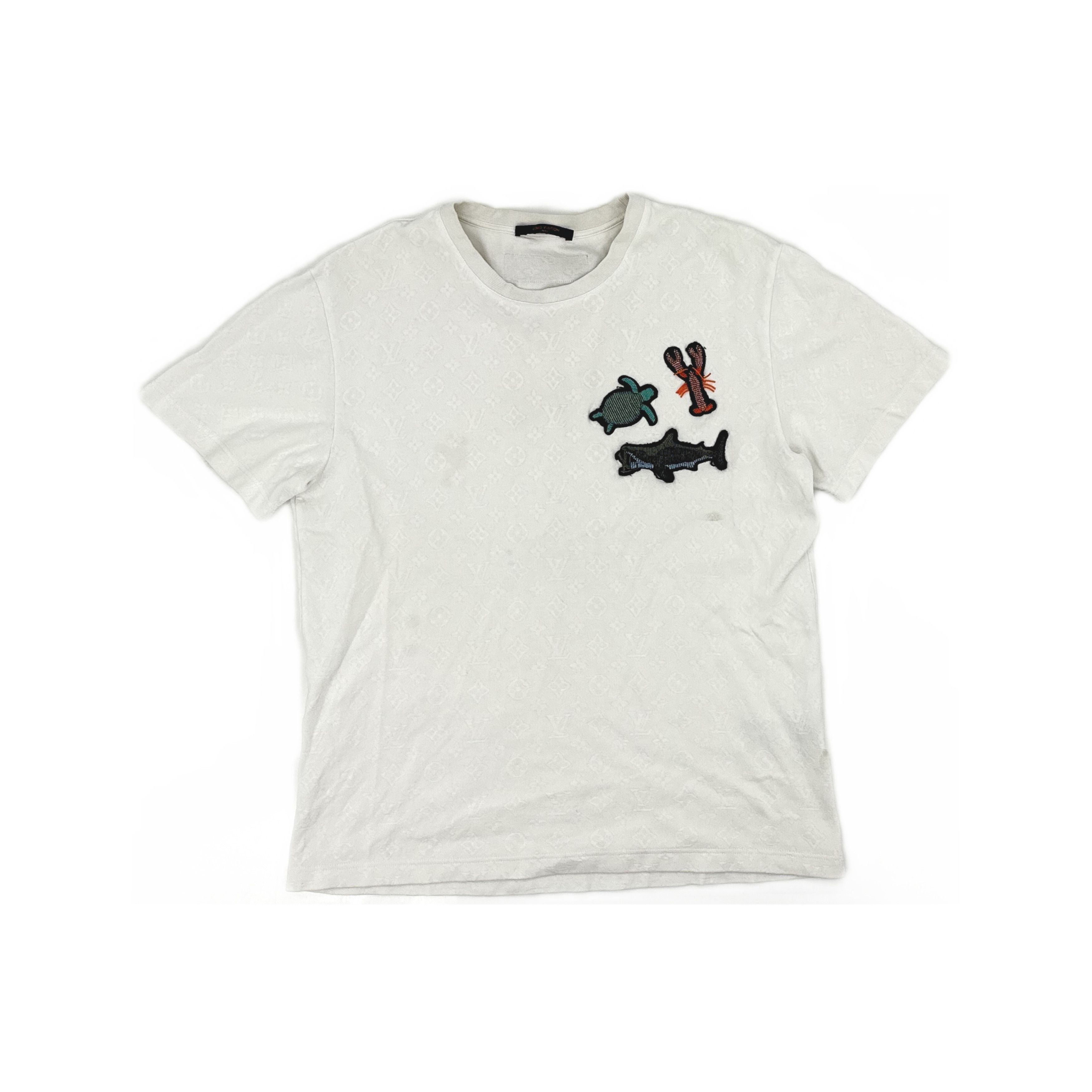 Louis Vuitton Louis Vuitton Beaded Monogram Animal T-Shirt Size L Size US L / EU 52-54 / 3 - 1 Thumbnail