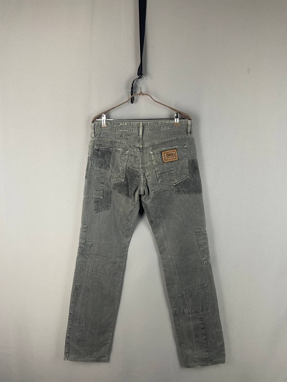 Dolce & Gabbana Dolce&Gabbana Grey Cargo Pants Denim y2k Size US 36 / EU 52 - 1 Thumbnail