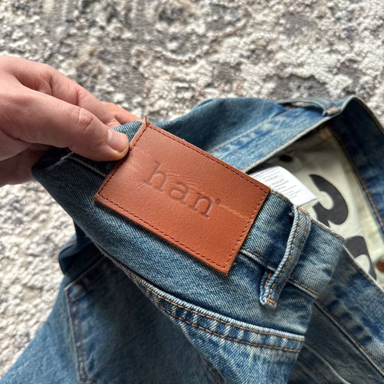 Han Kjobenhavn Japan Selvedge Tapered Selvage Denim Jeans