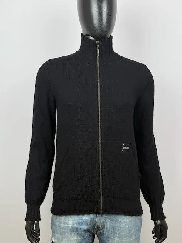 Just Cavalli Just Cavalli Cardigan Con Zip Lana Nero Uomo M Size US M / EU 48-50 / 2 - 1 Thumbnail